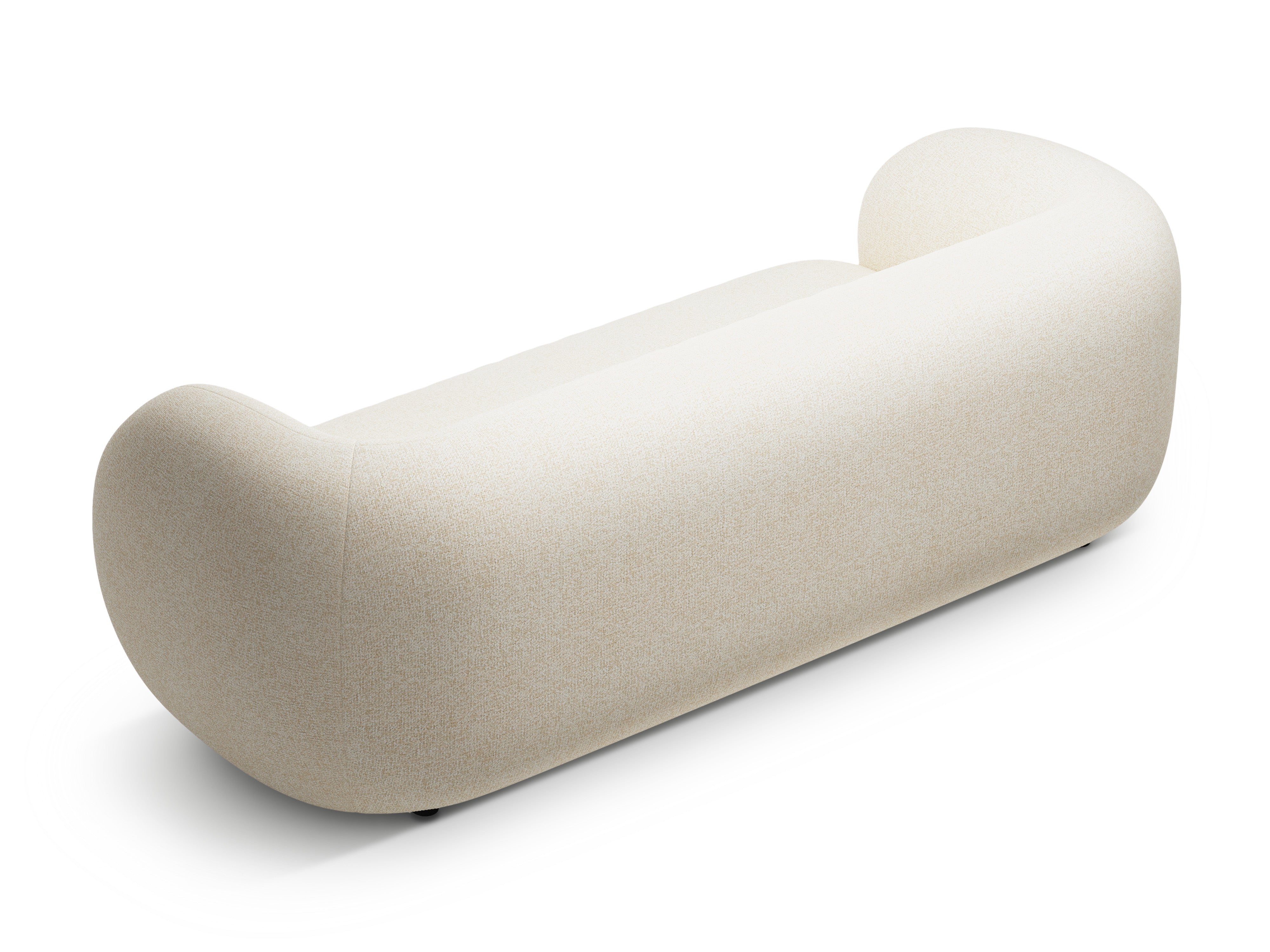 Sofa 3-Sitzer KATE hellbeige Melange