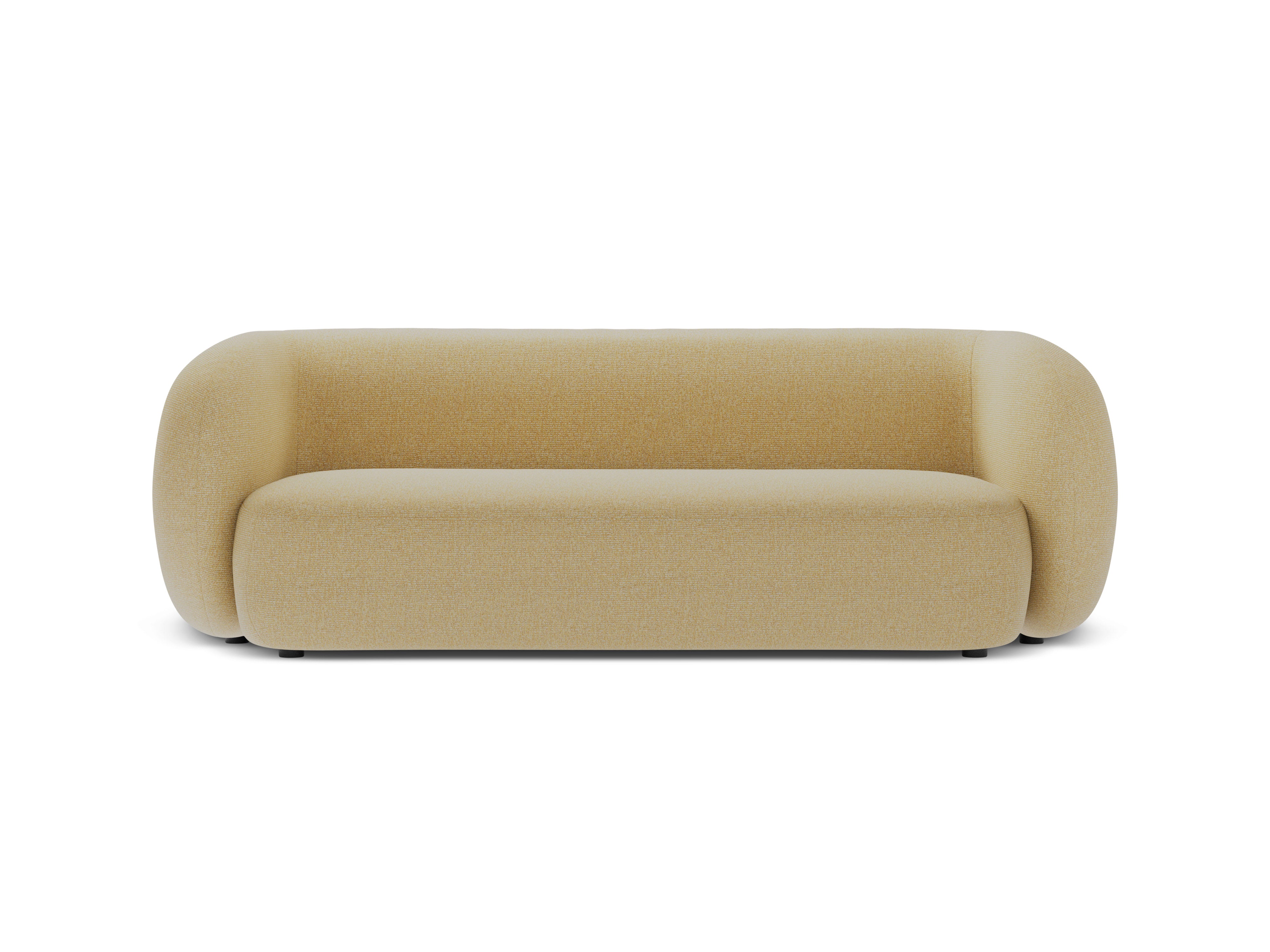3-seater Sofa KATE yellow mélange