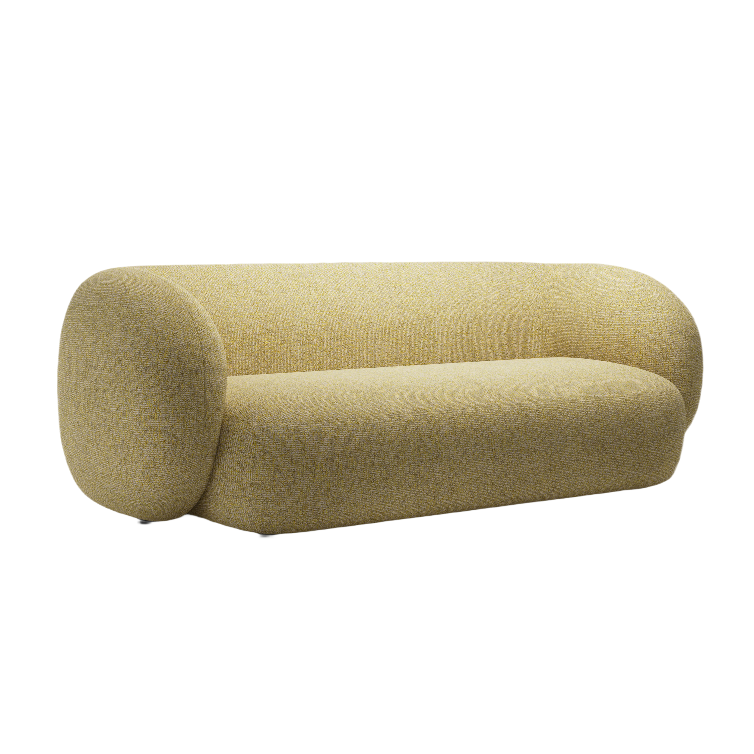 Sofa 3-Sitzer KATE gelb meliert