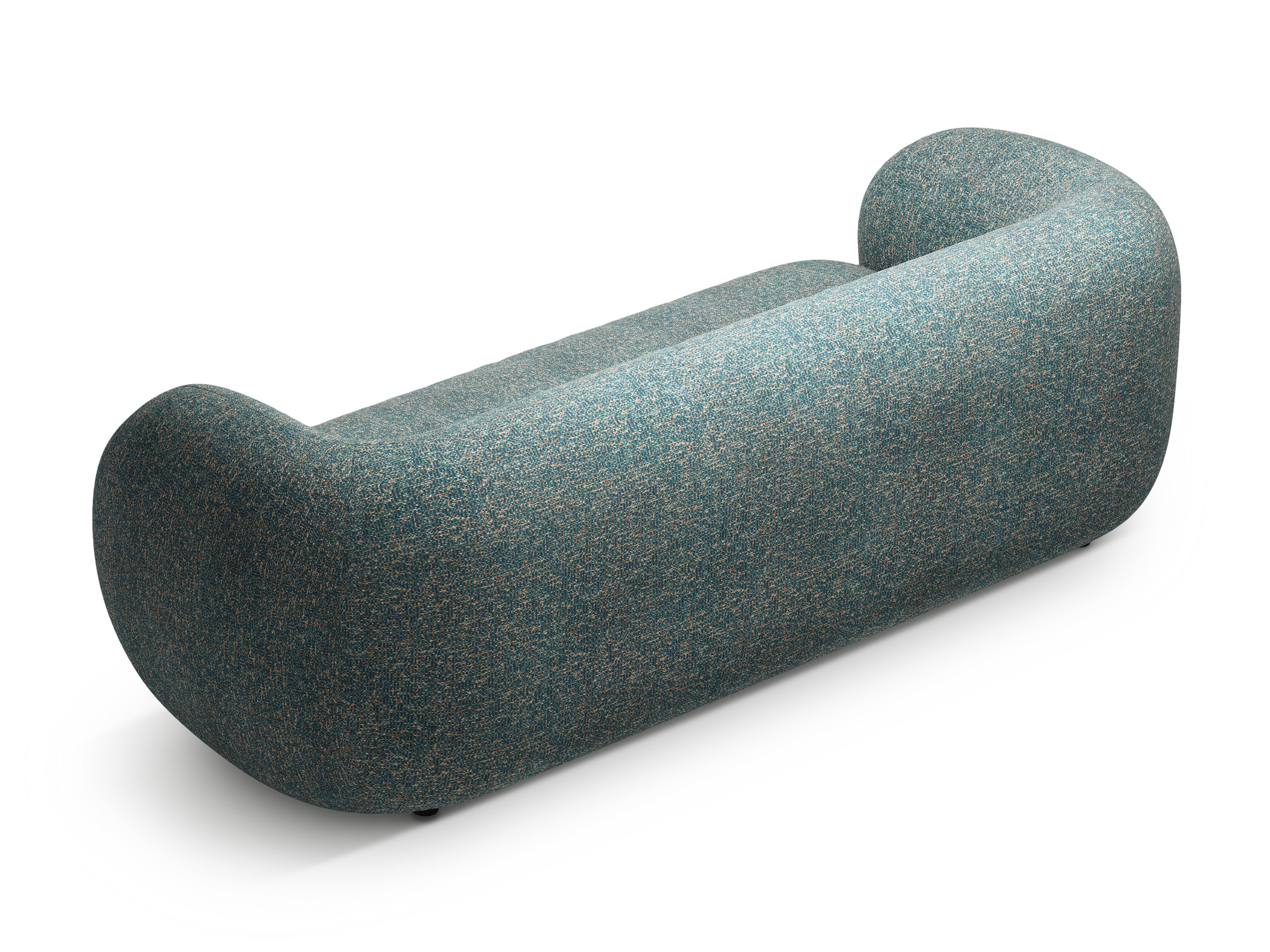 Sofa 3-zits KATE blauw gemêleerd