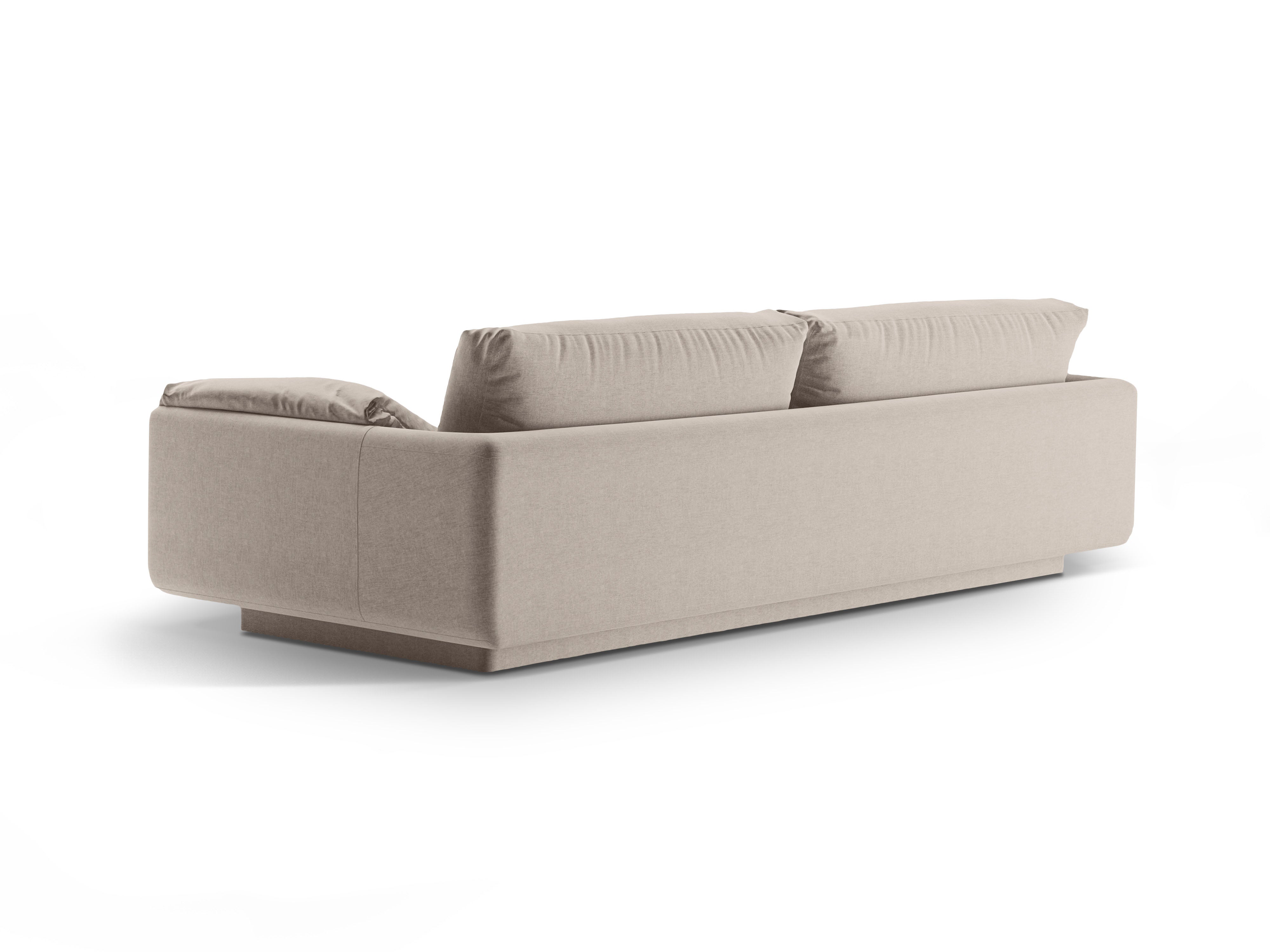 3-Sitzer-Sofa-Licht Beige