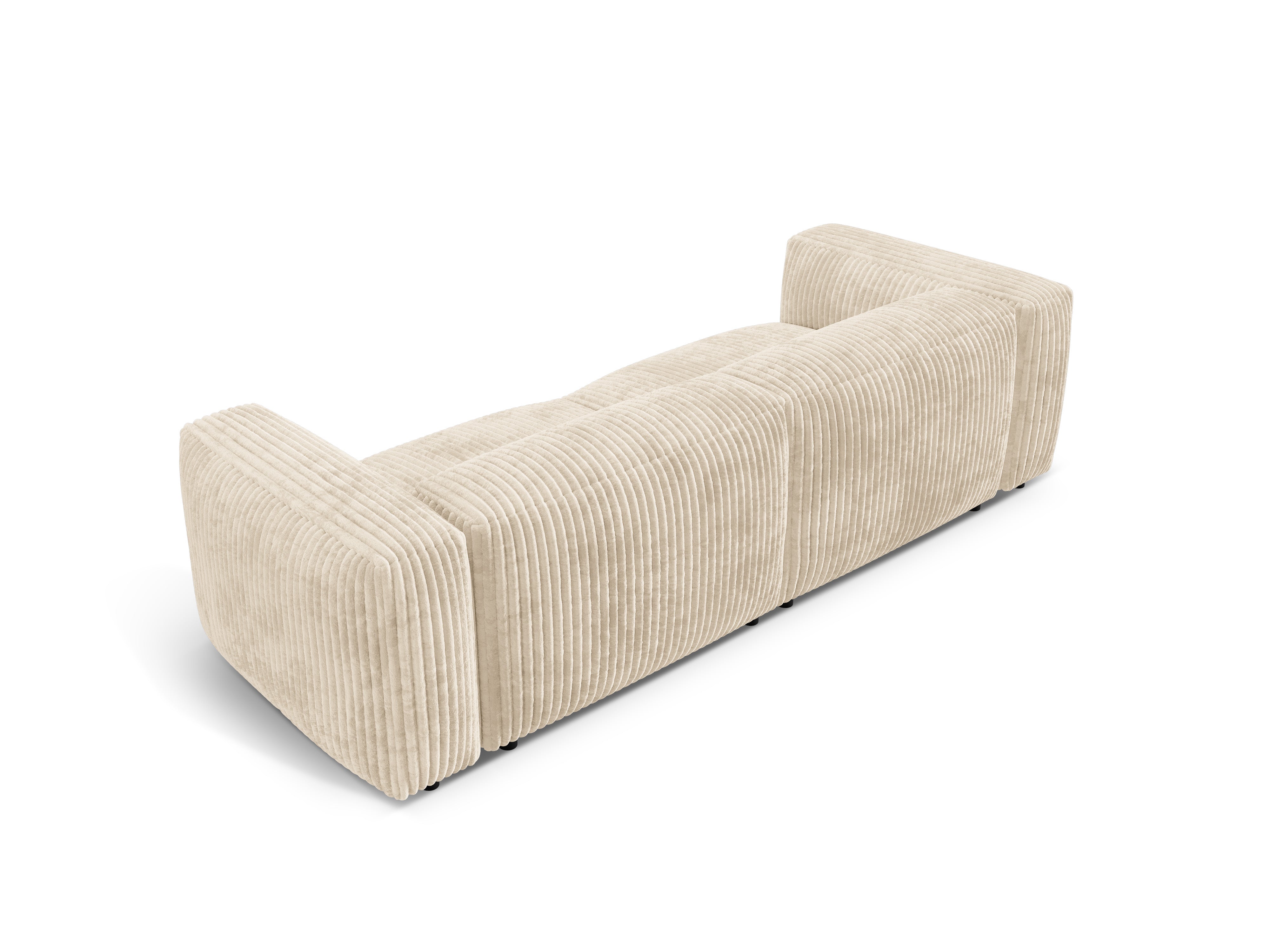 Martin 3-Personen-Sofa leichter Beige Cord