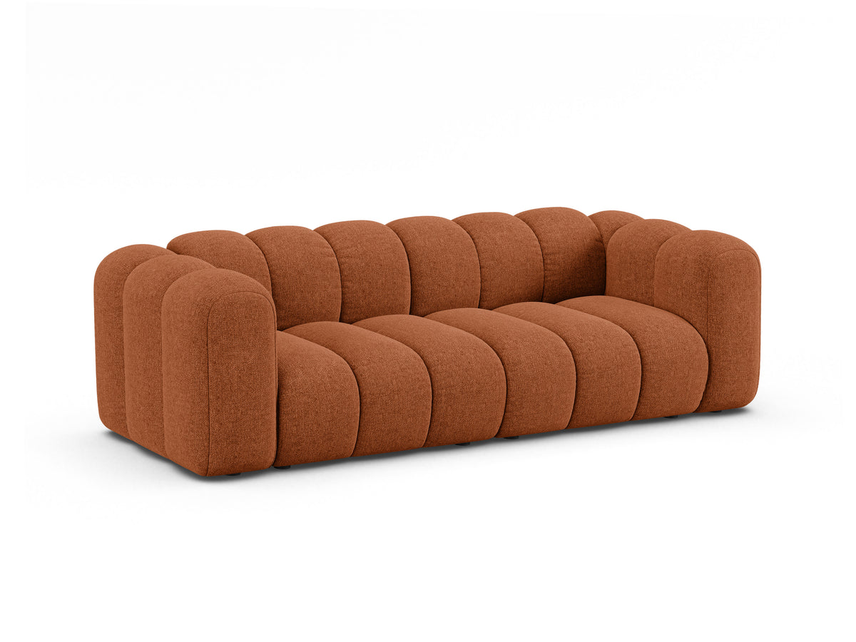 Sofa 3-osobowa LUPINE ceglany szenil – Micadoni