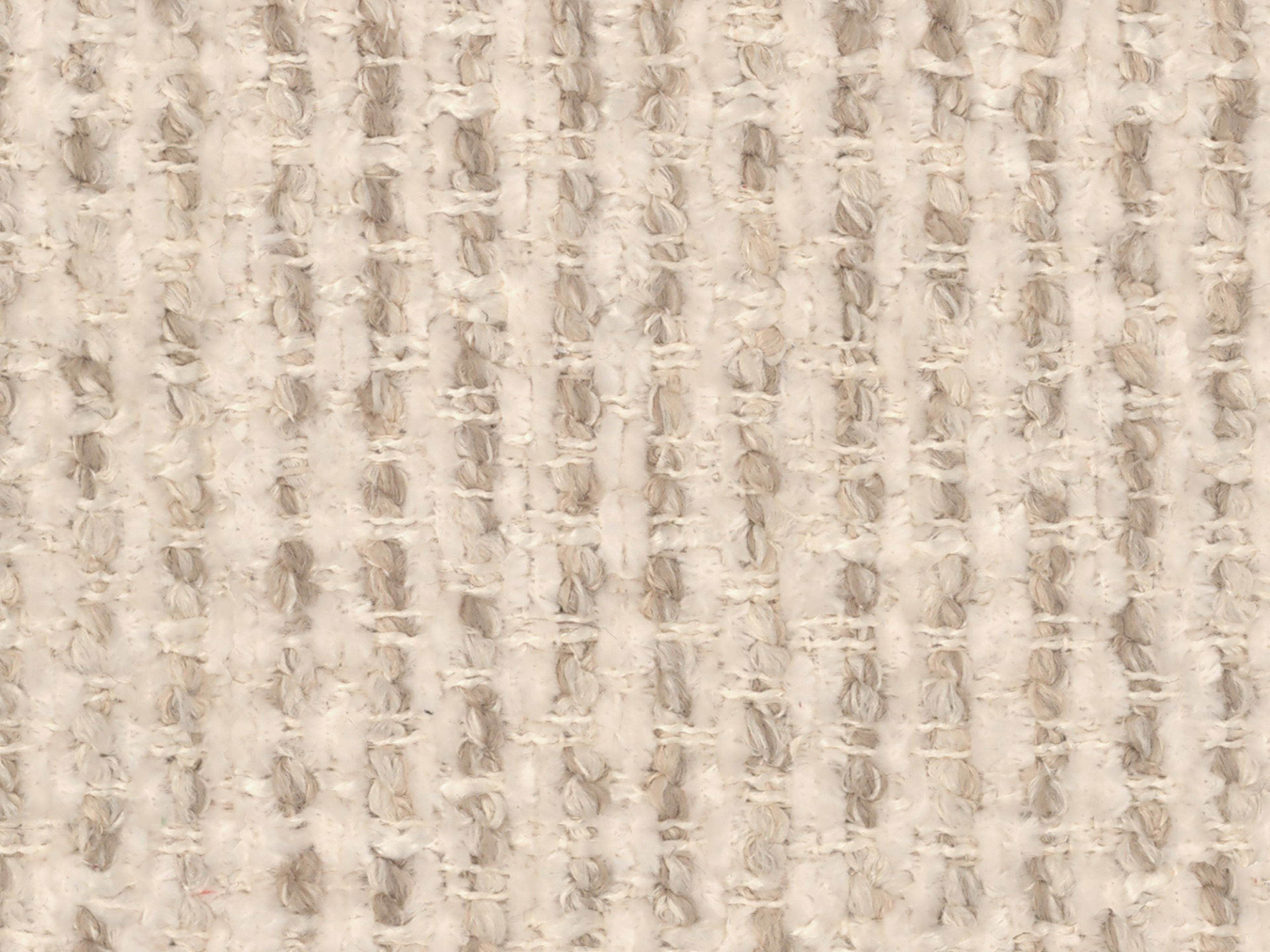 Bank 3-zits POPPY lichtbeige chenille