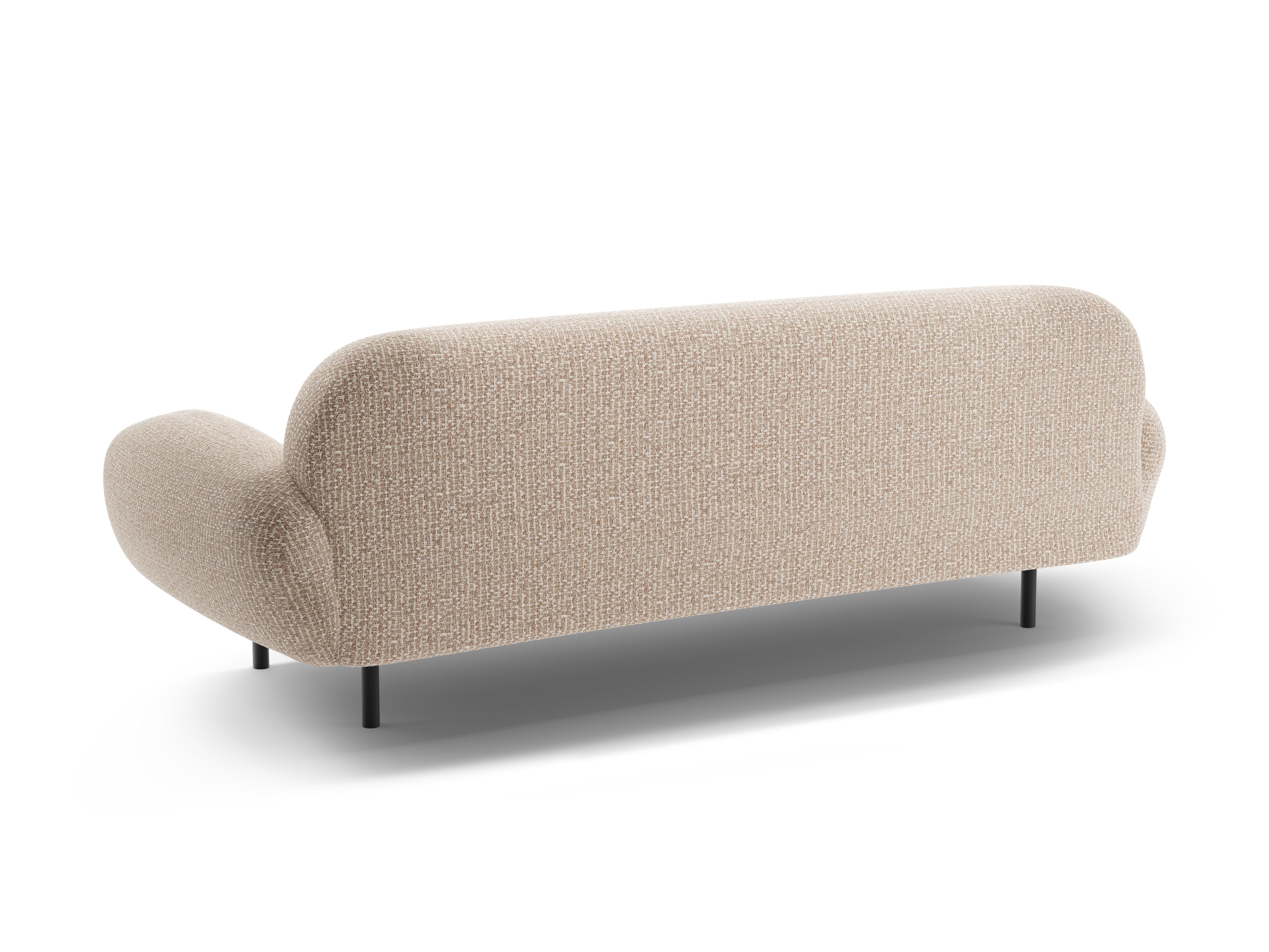 Sofa 3-Sitzer POPPY sandfarbener Chenille