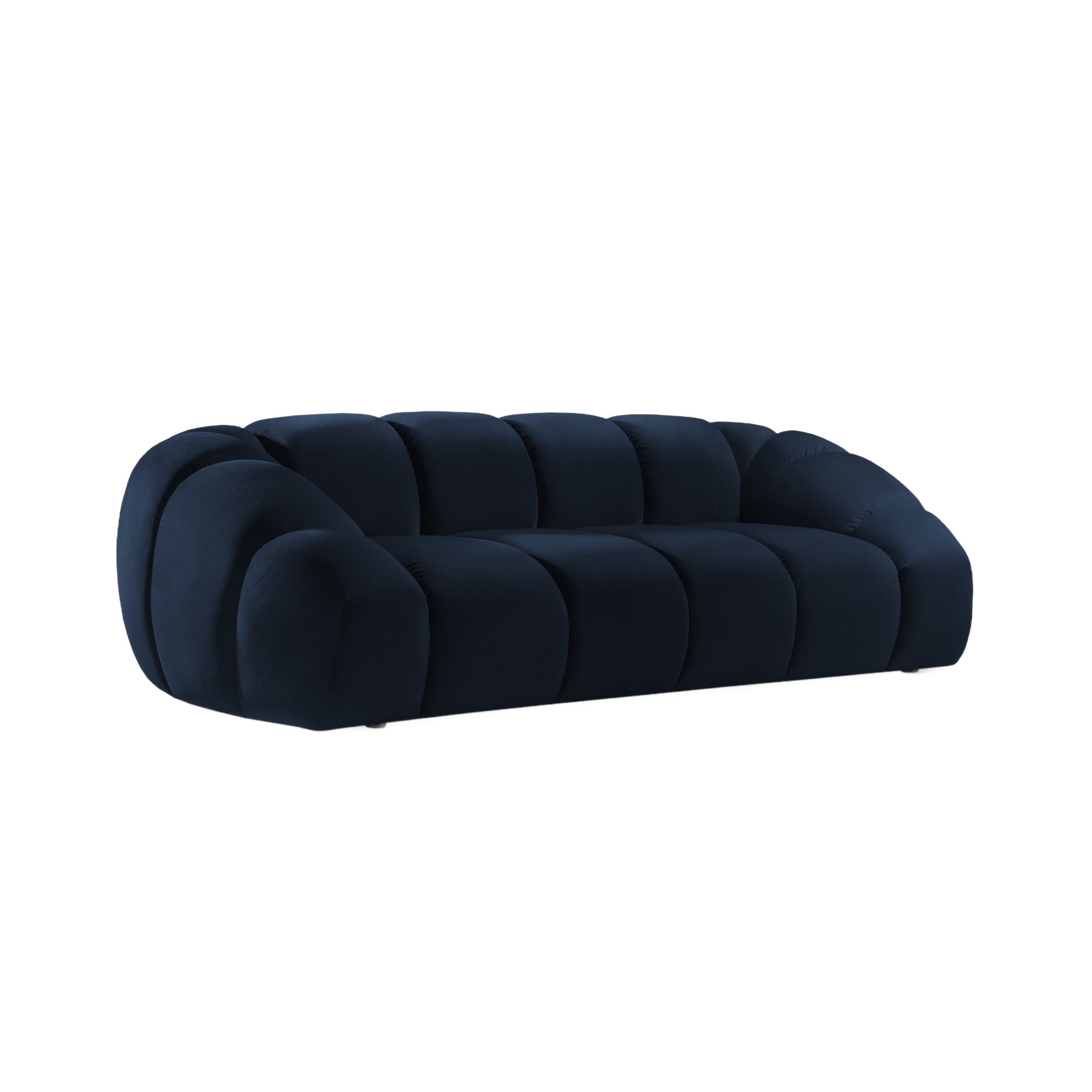 Velvet 3-Seater Sofa DIANA Royal Blue