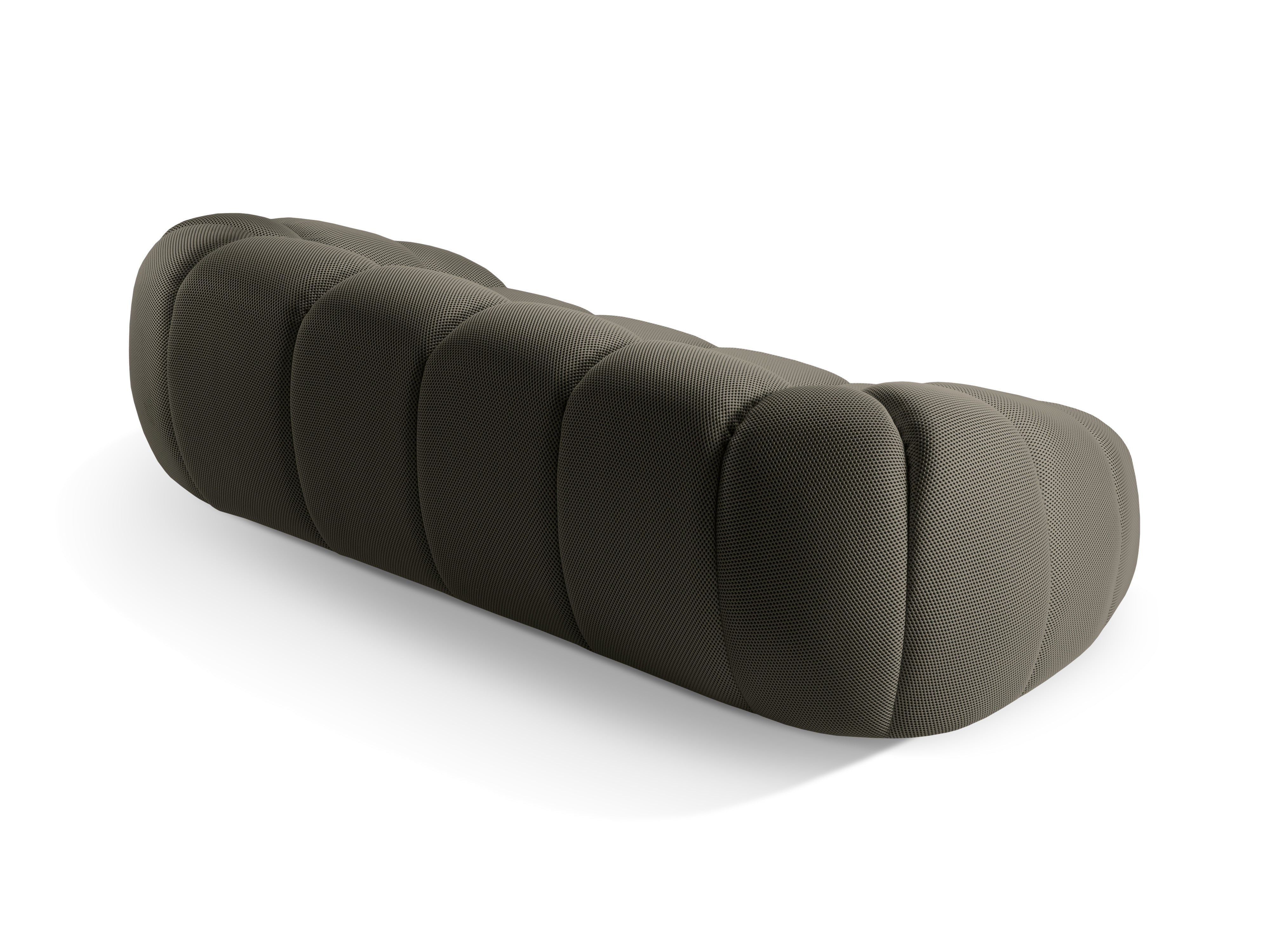 Sofa 2,5-persoons DIANA staalgrijs