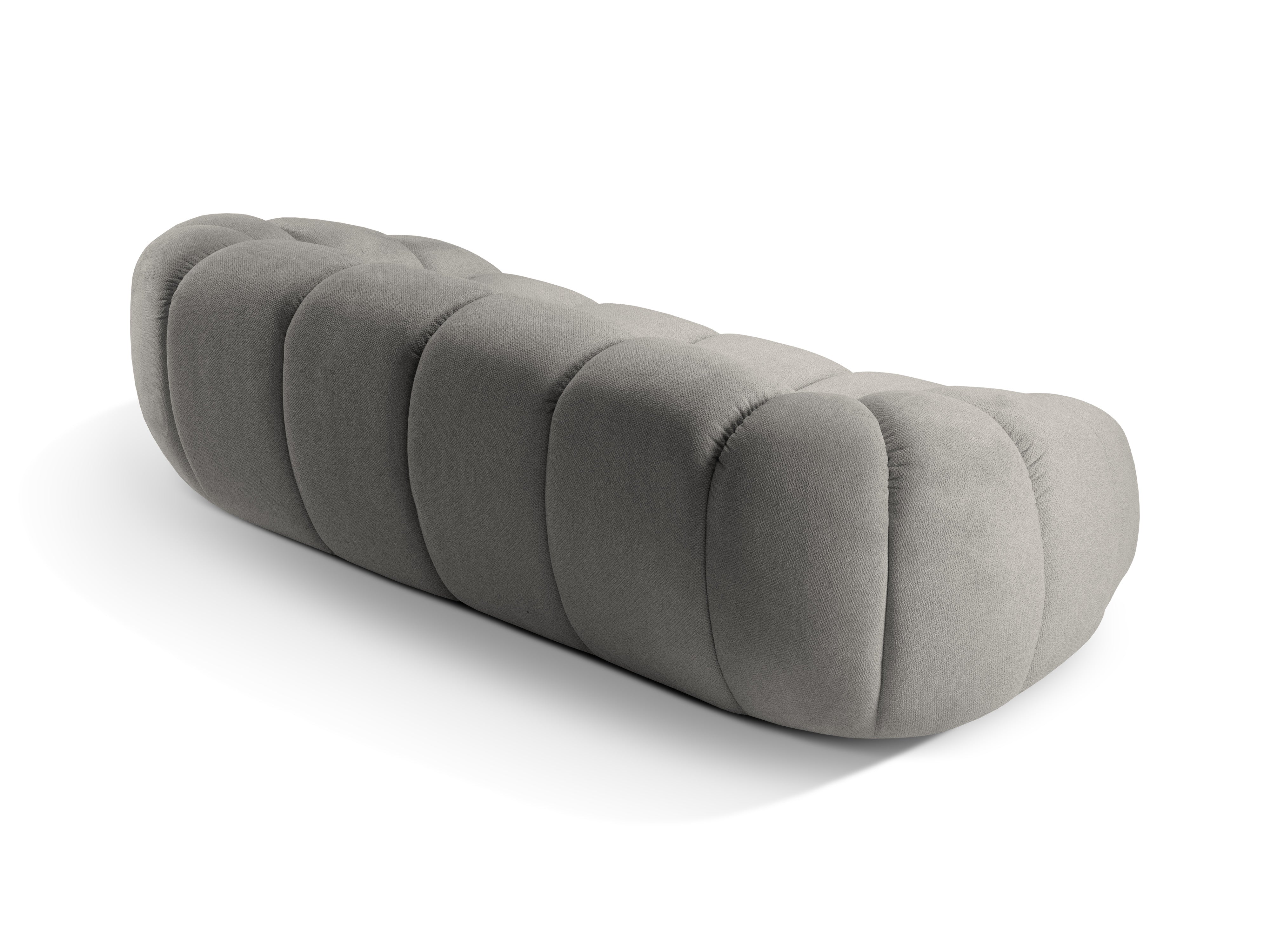 Sofa 2,5-zits DIANA lichtgrijze chenille