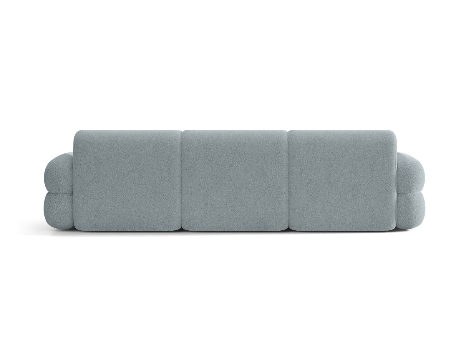 Sofa voor 4 personen NEO lichtblauwe boucle