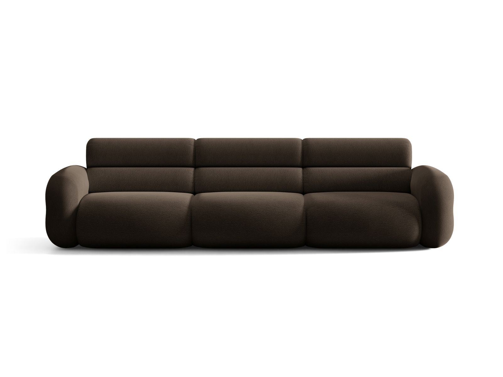 Sofa voor 4 personen NEO bruin boucle