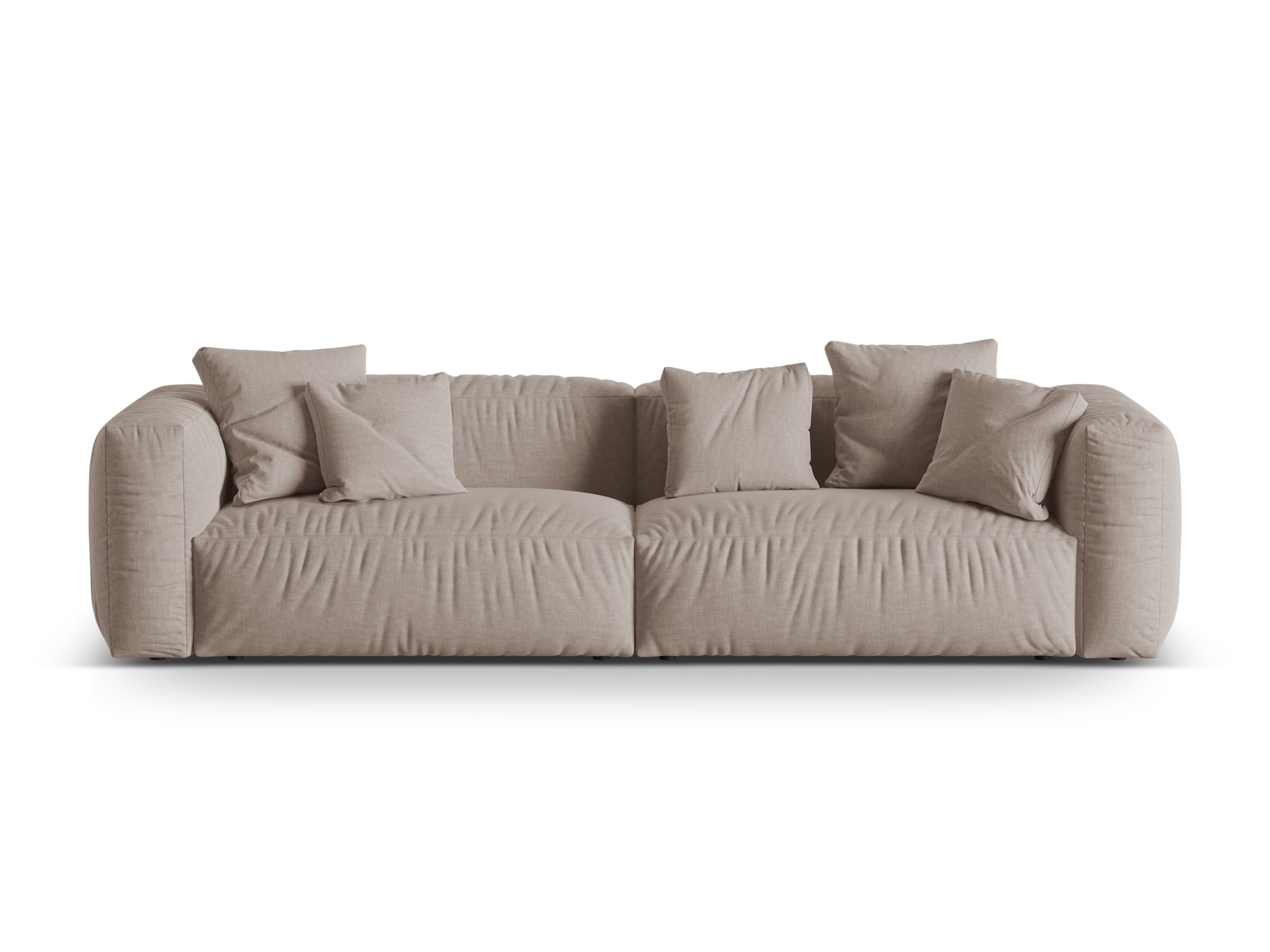 Sofa 4-zits MARTINA donkerbeige