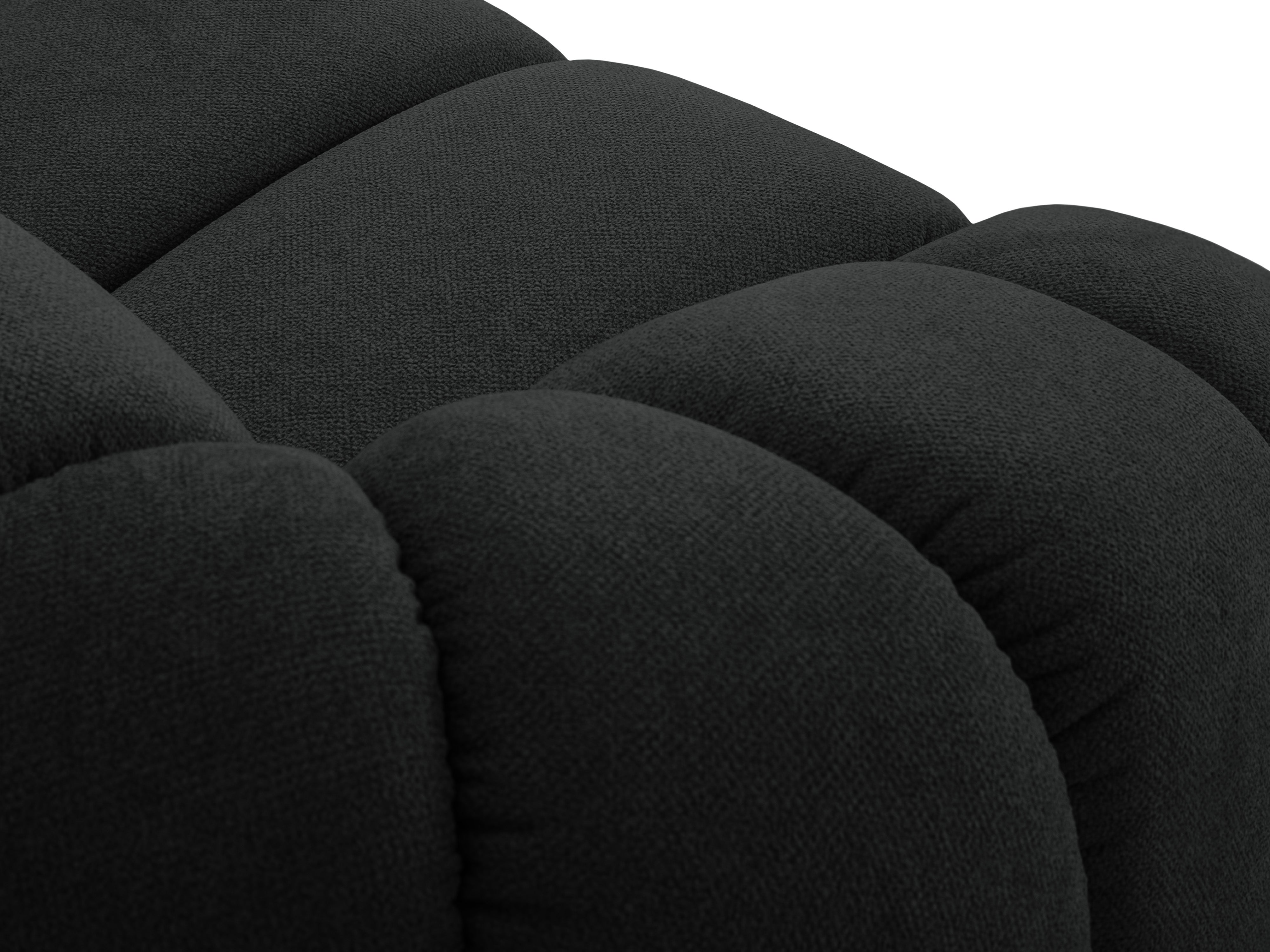 4-seater Sofa DIANA anthracite chenille