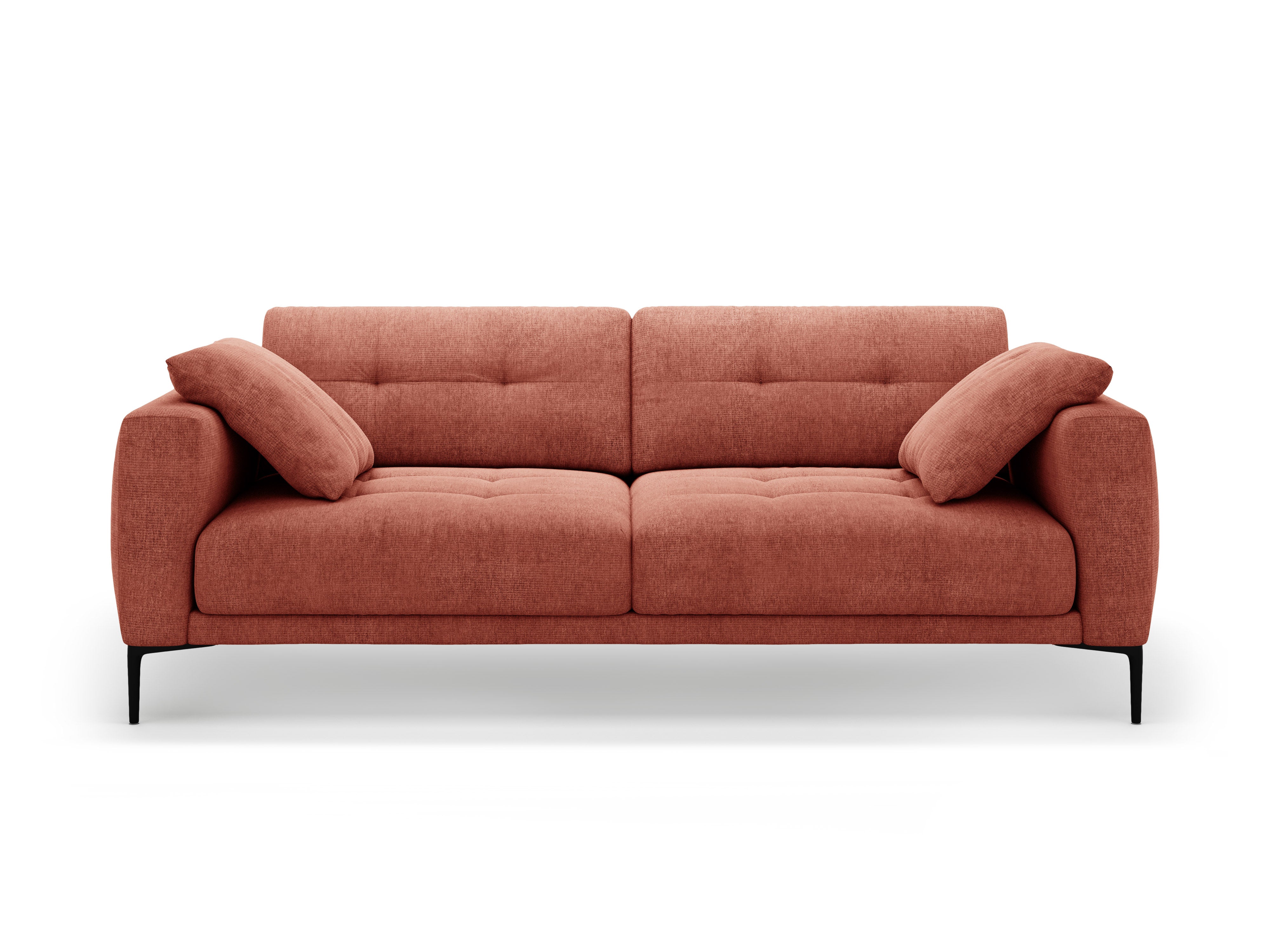 Sofa voor 4 personen BEMY koraal chenille