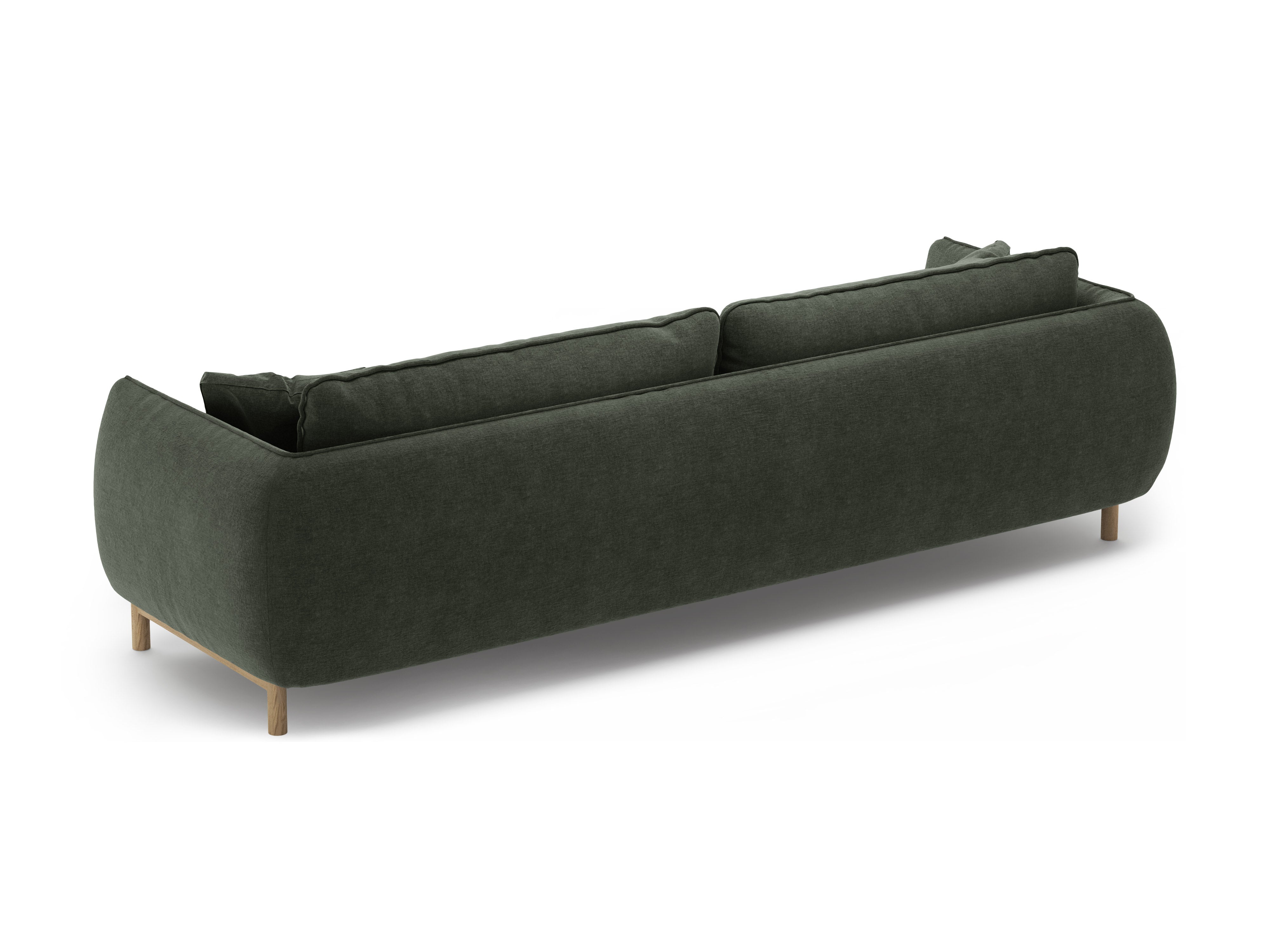 Sofa für 4 Personen ADA grün Chenille