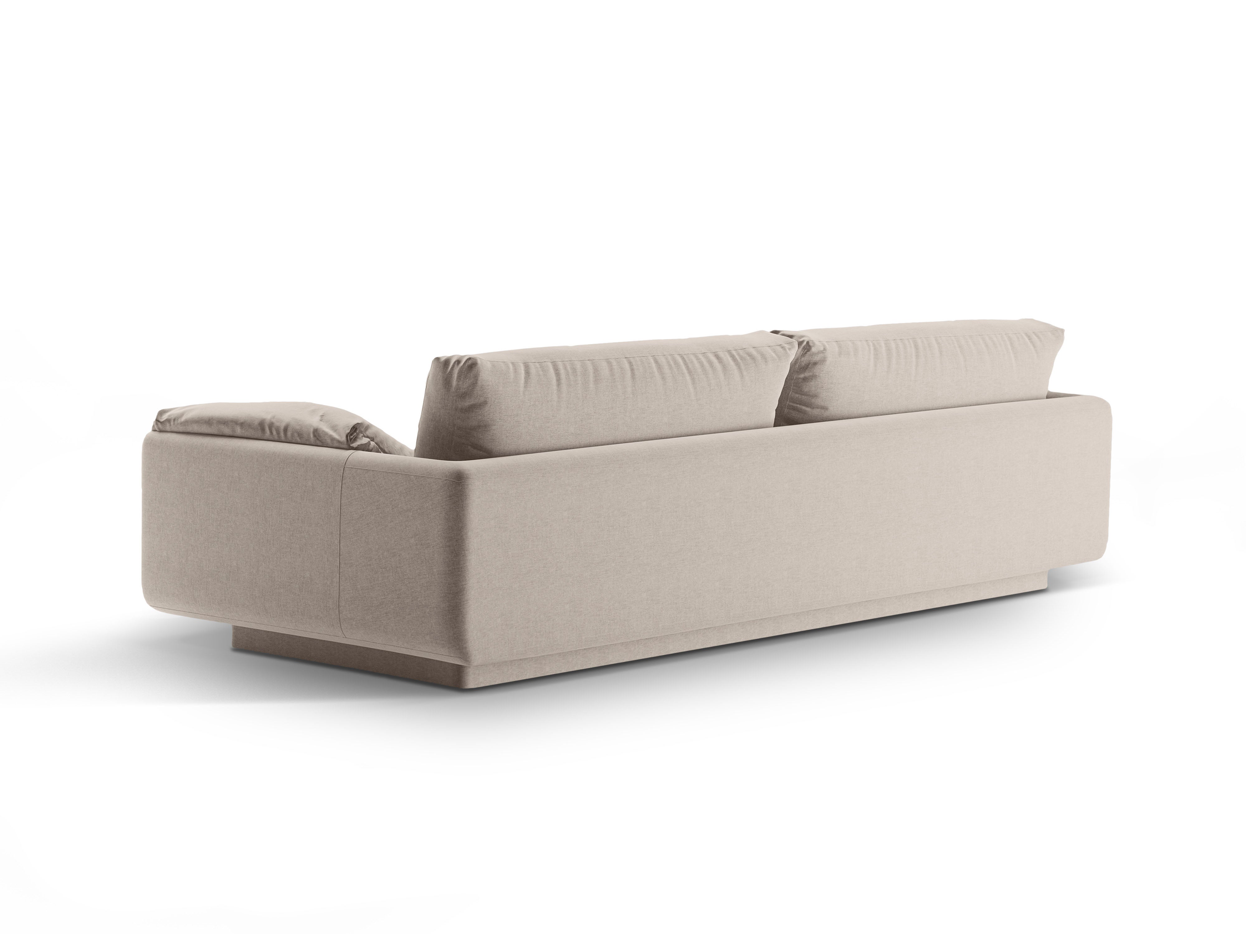 4-Sitzer-Sofa-Licht beige