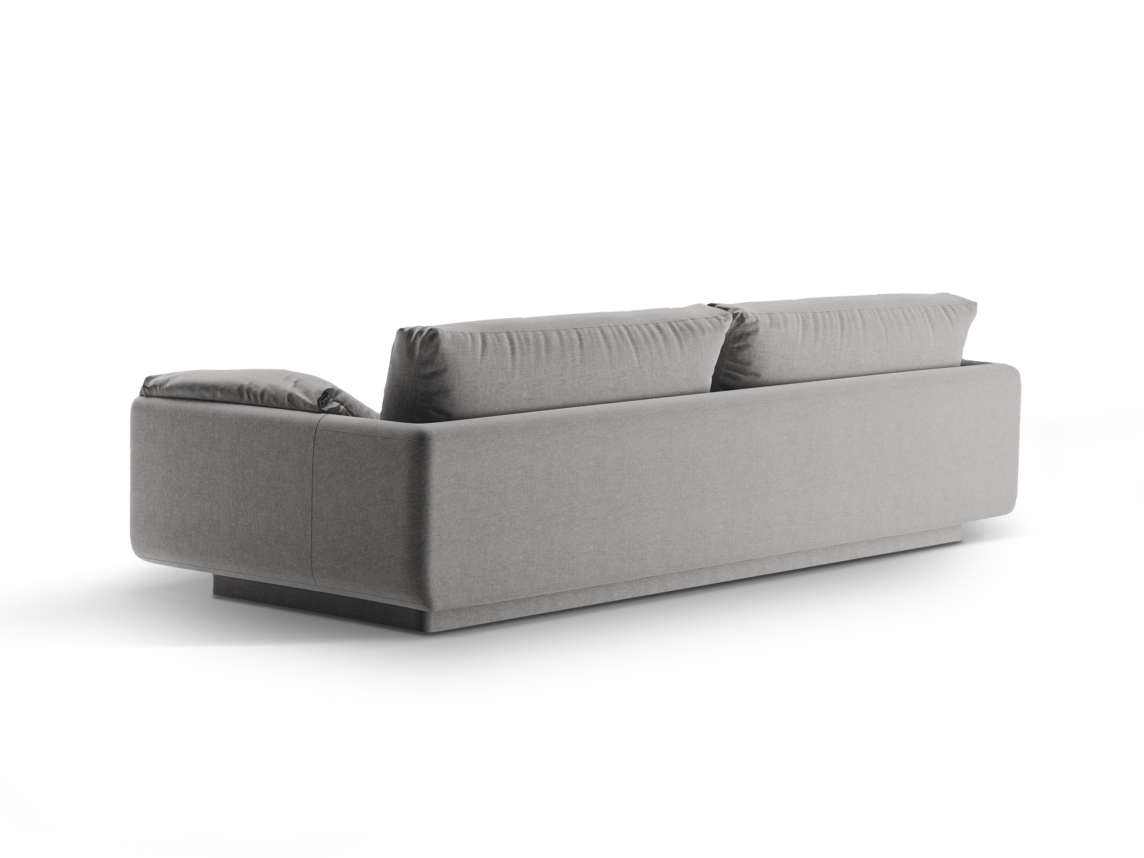4-Sitzer-Sofa Torino Hellgrau