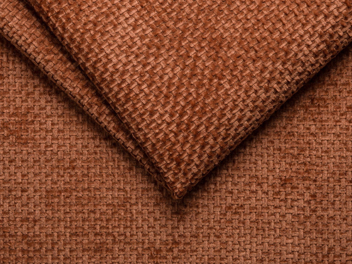 Sofa 4-osobowa LUPINE ceglany szenil do salonu – Micadoni