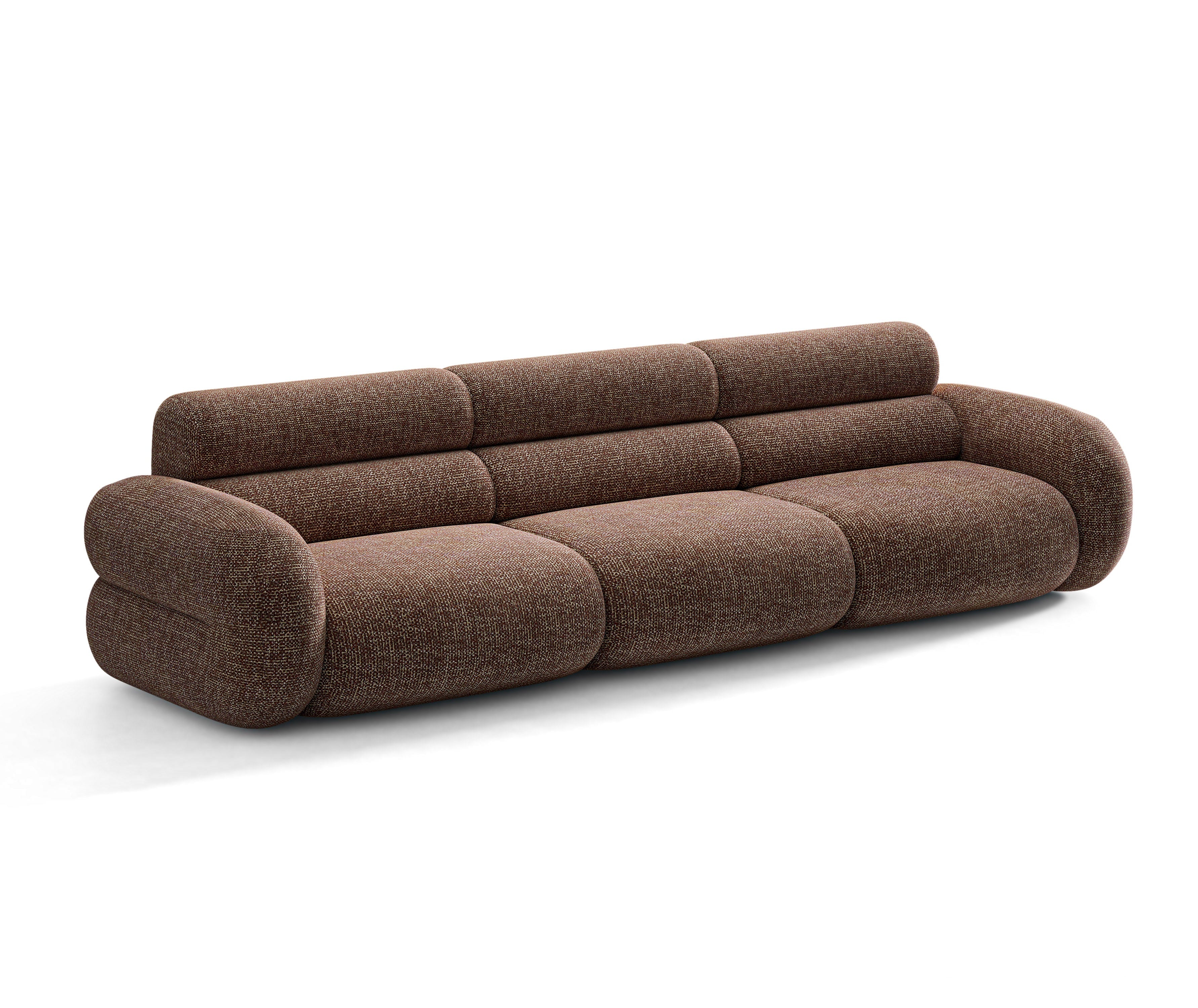 Sofa voor 4 personen NEO bruin gemêleerd