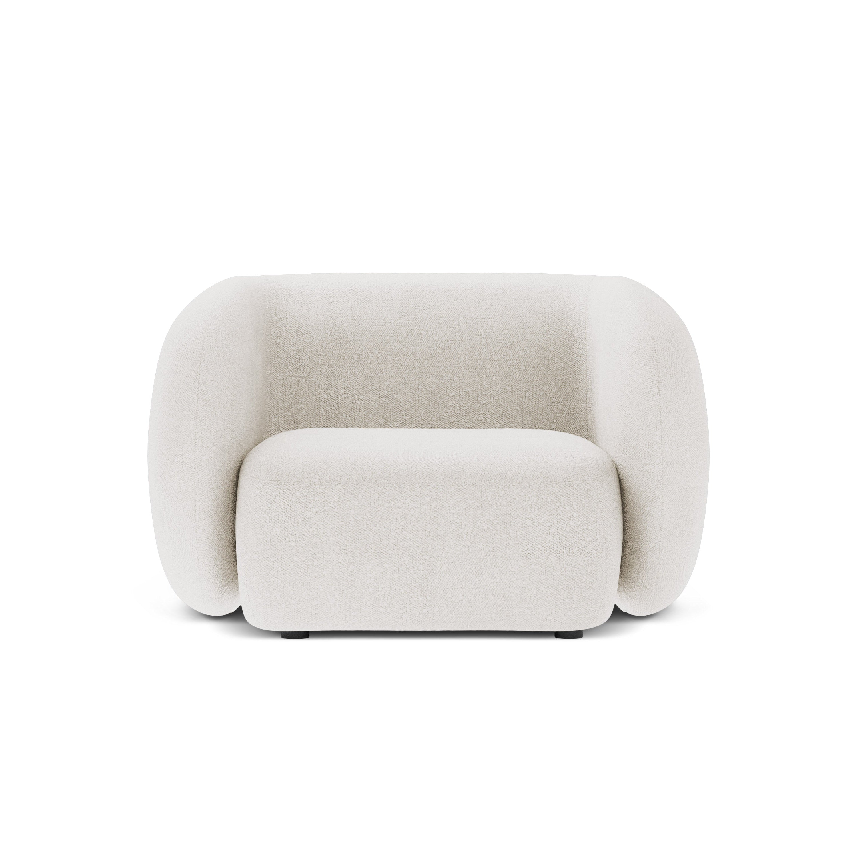 Fauteuil KATE witte boucle