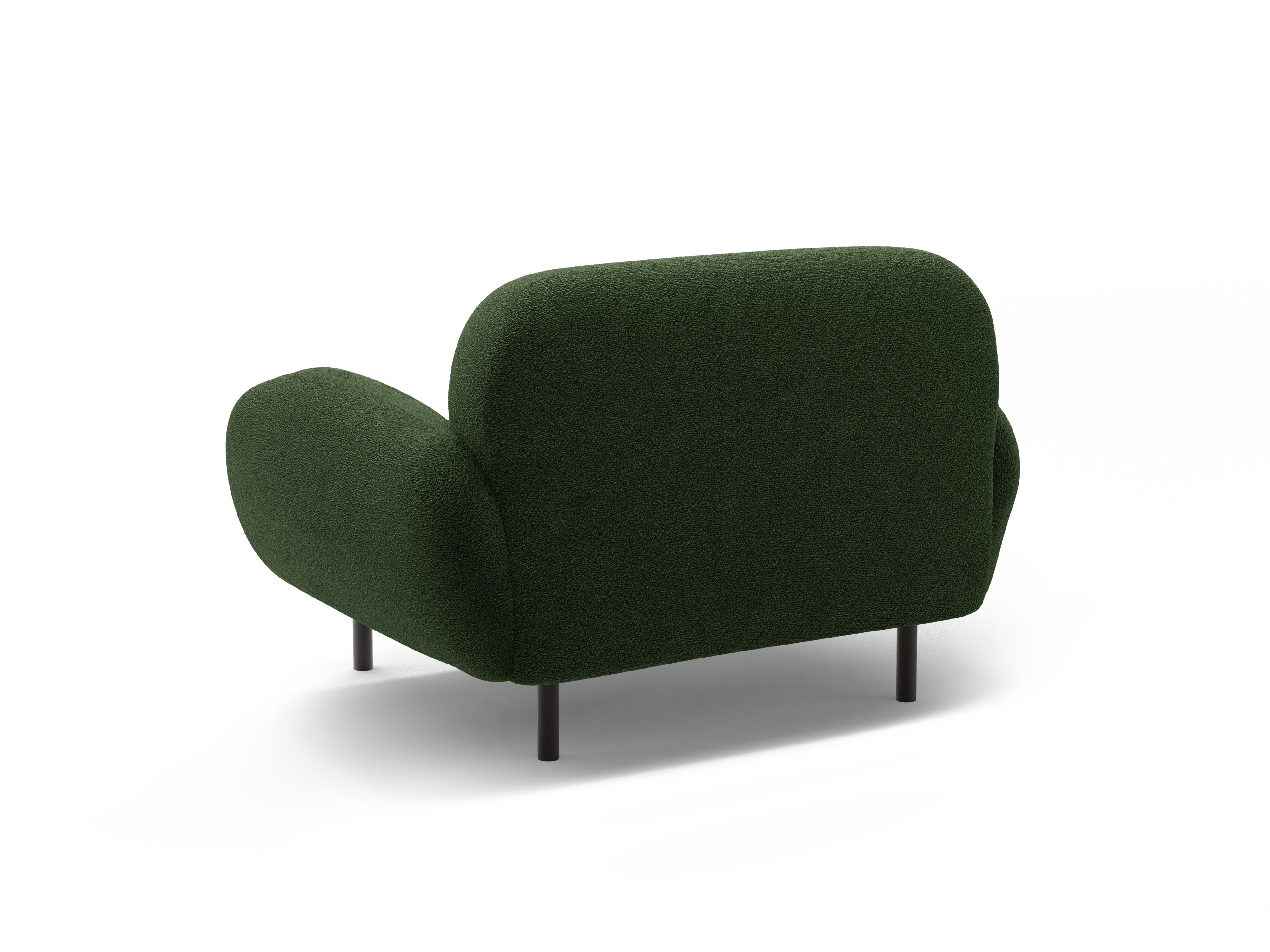 Fauteuil POPPY groene boucle
