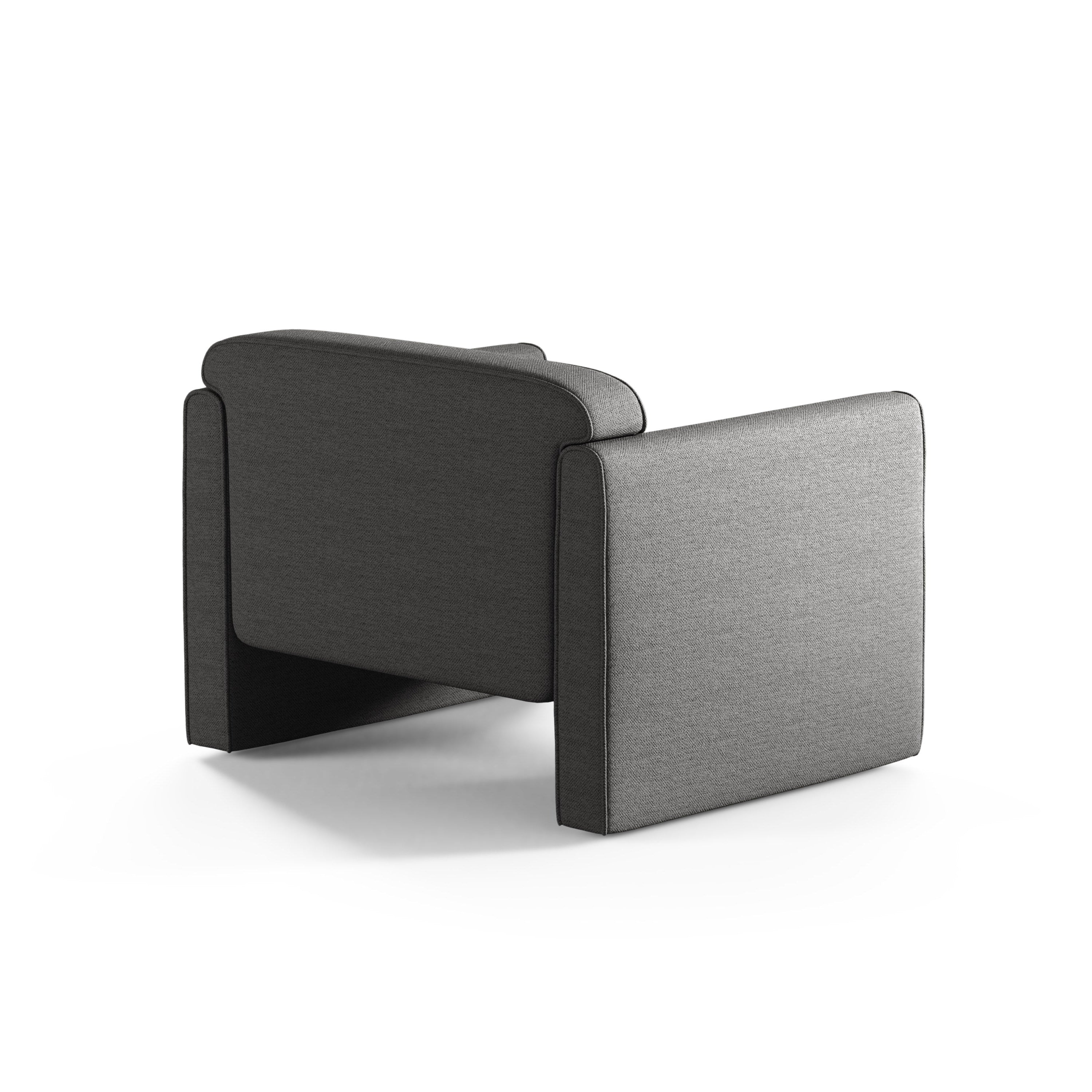 Fauteuil ABBY grijs