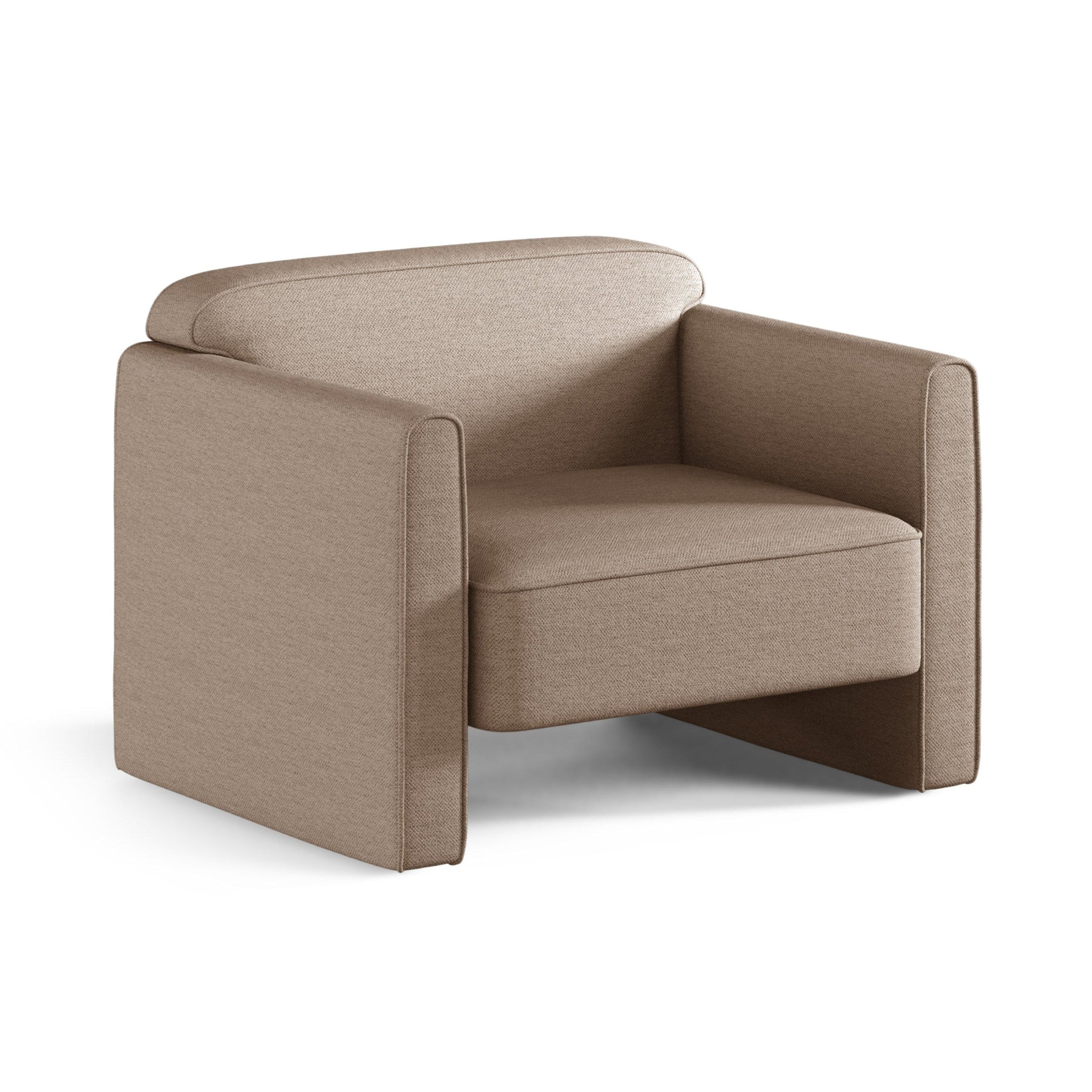 Sessel ABBY dunkelbeige