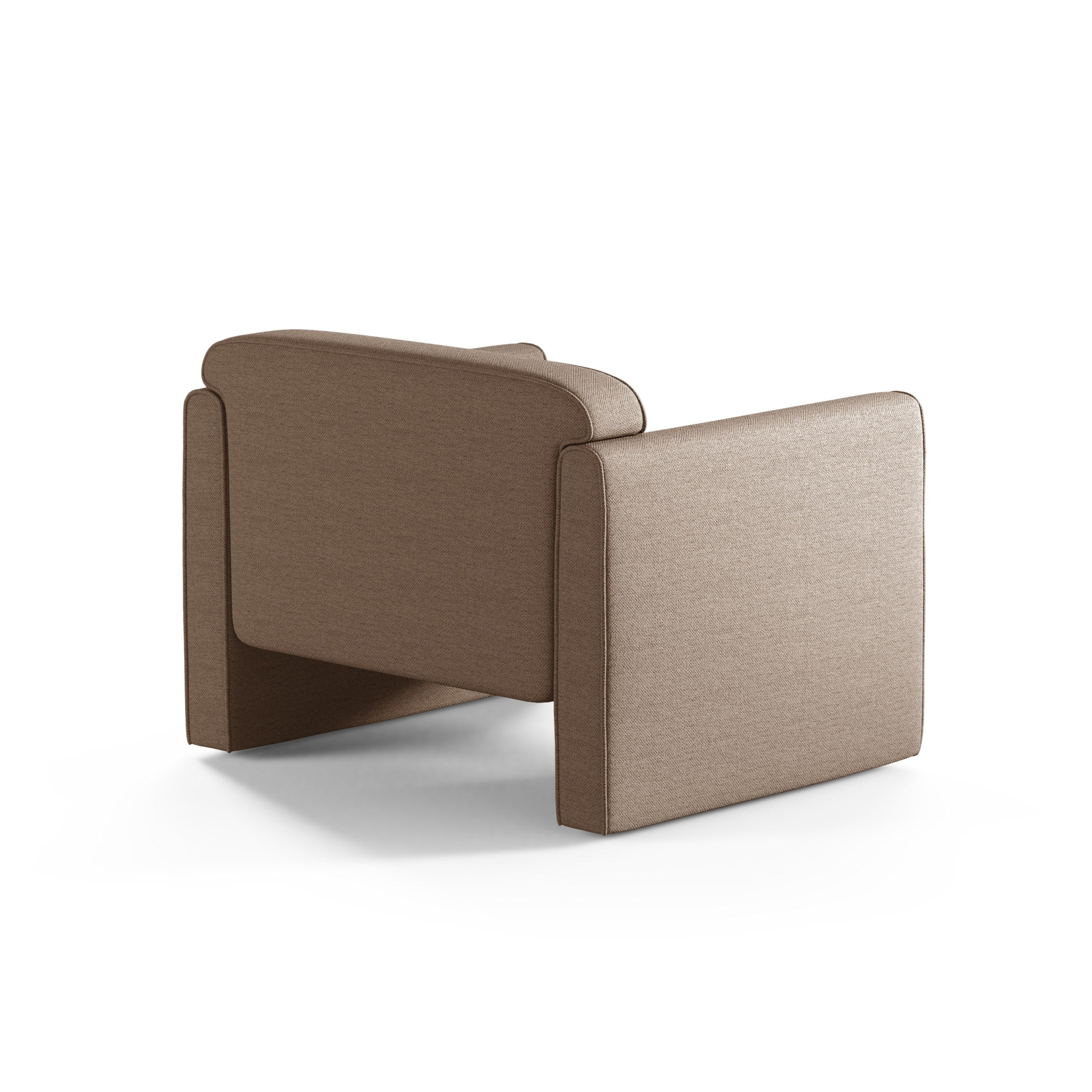 Sessel ABBY dunkelbeige