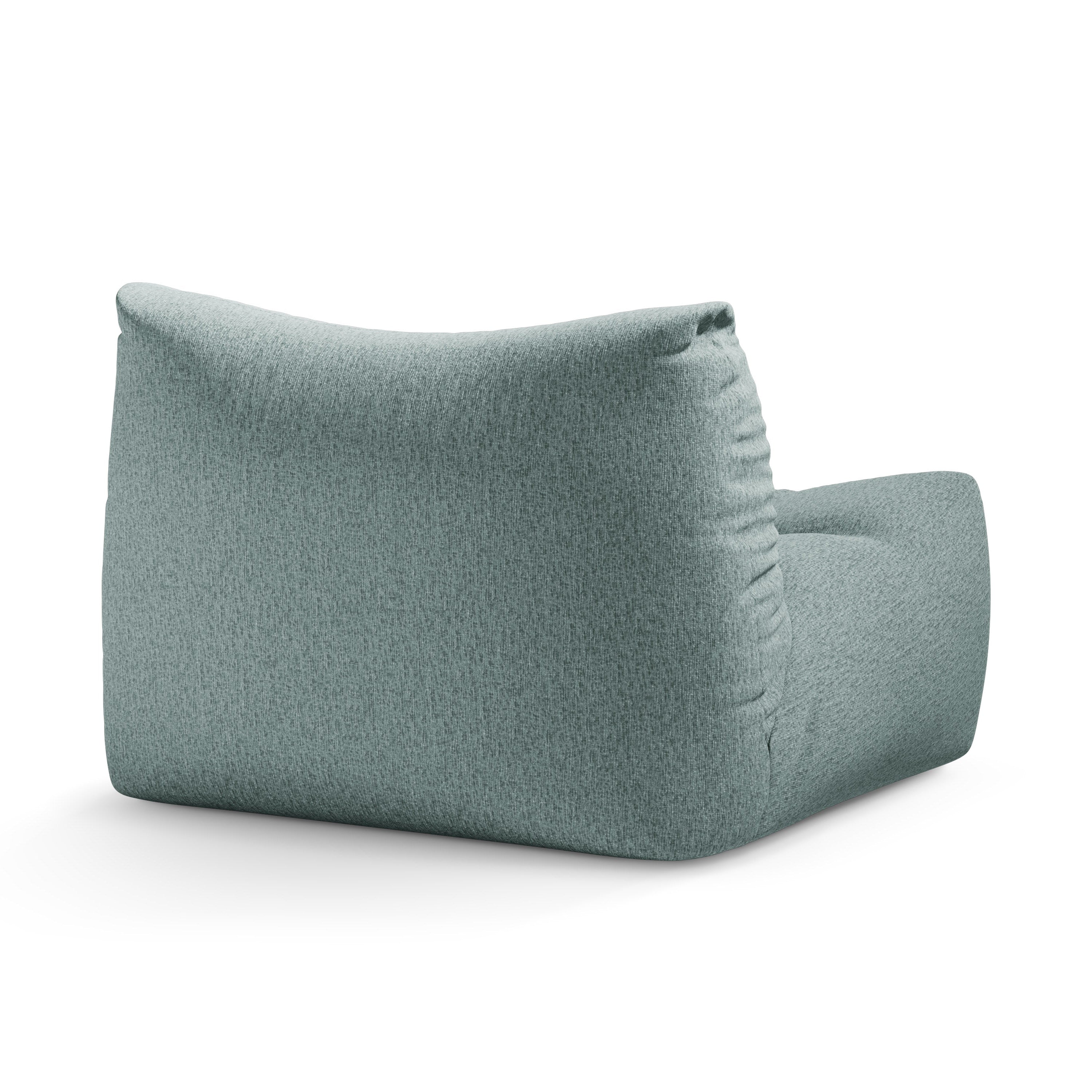 Fauteuil TOVE lichtblauw chenille