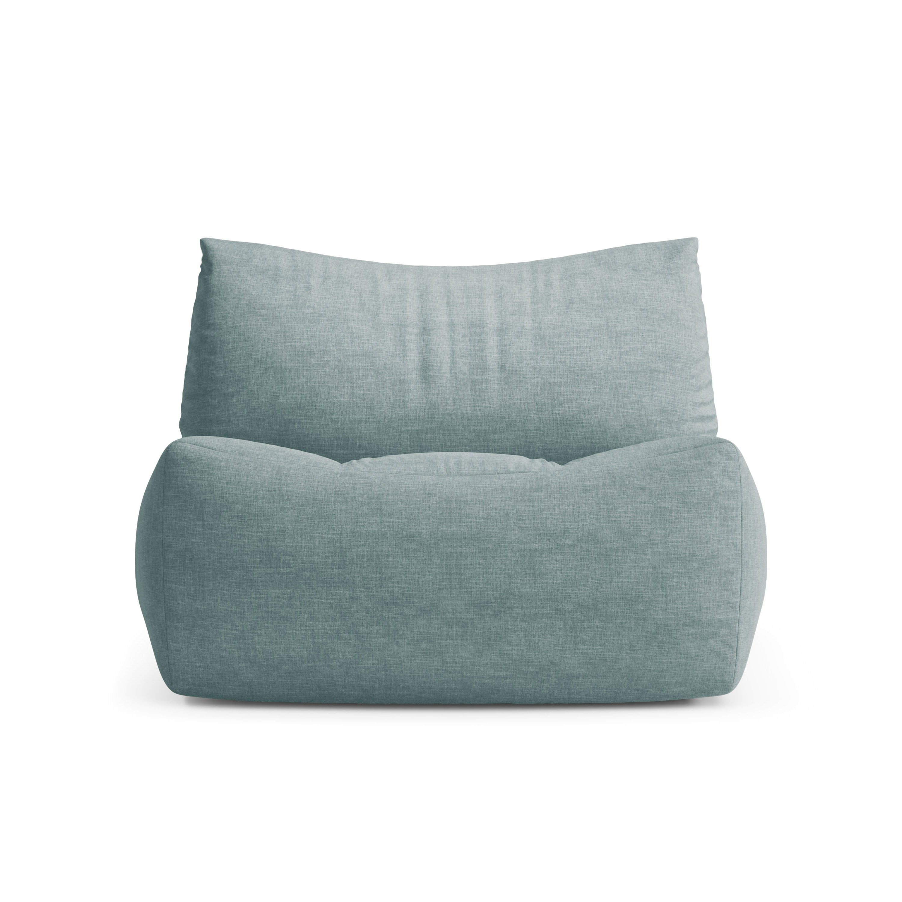 Sessel TOVE satiniert blau