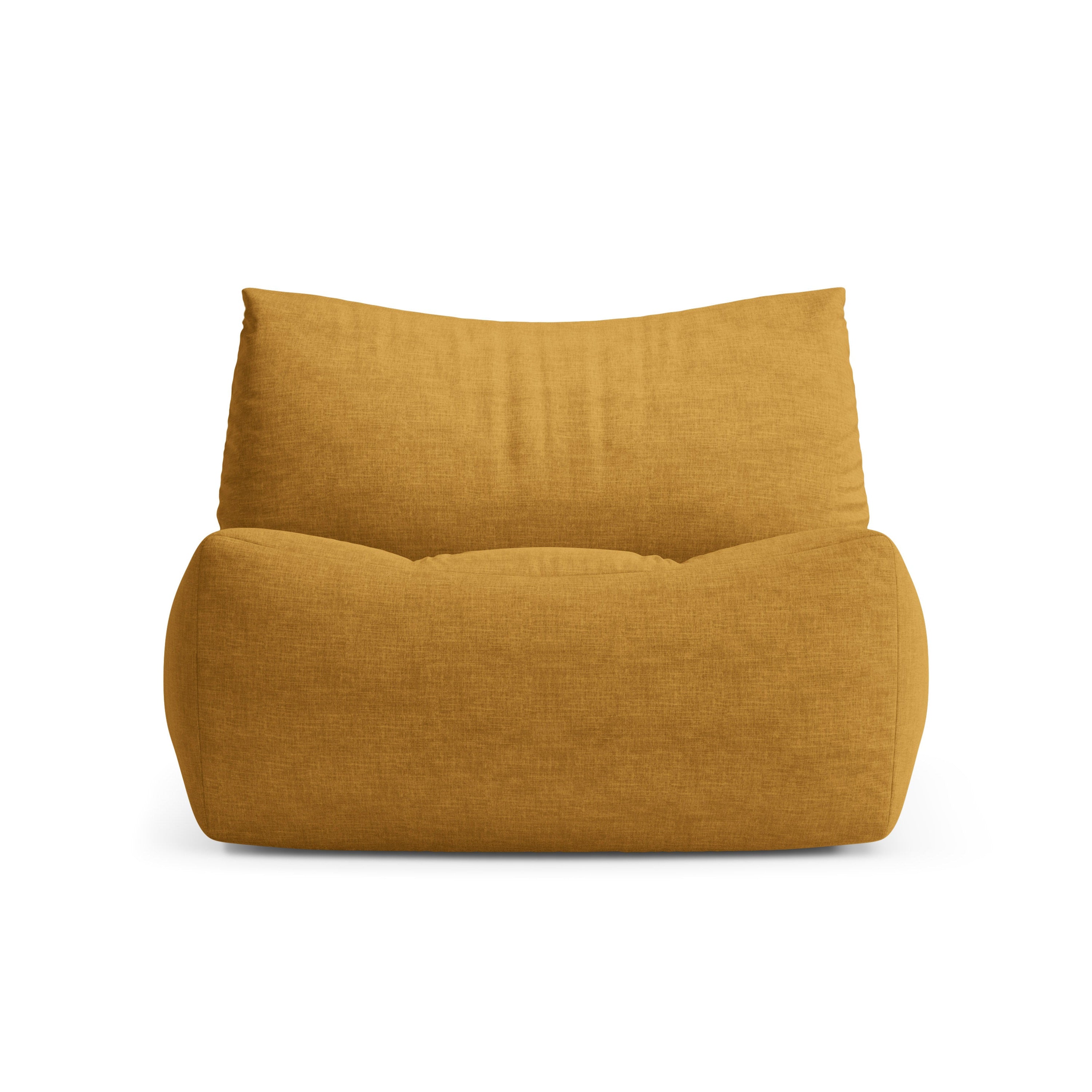 Fauteuil TOVE mosterdkleurig