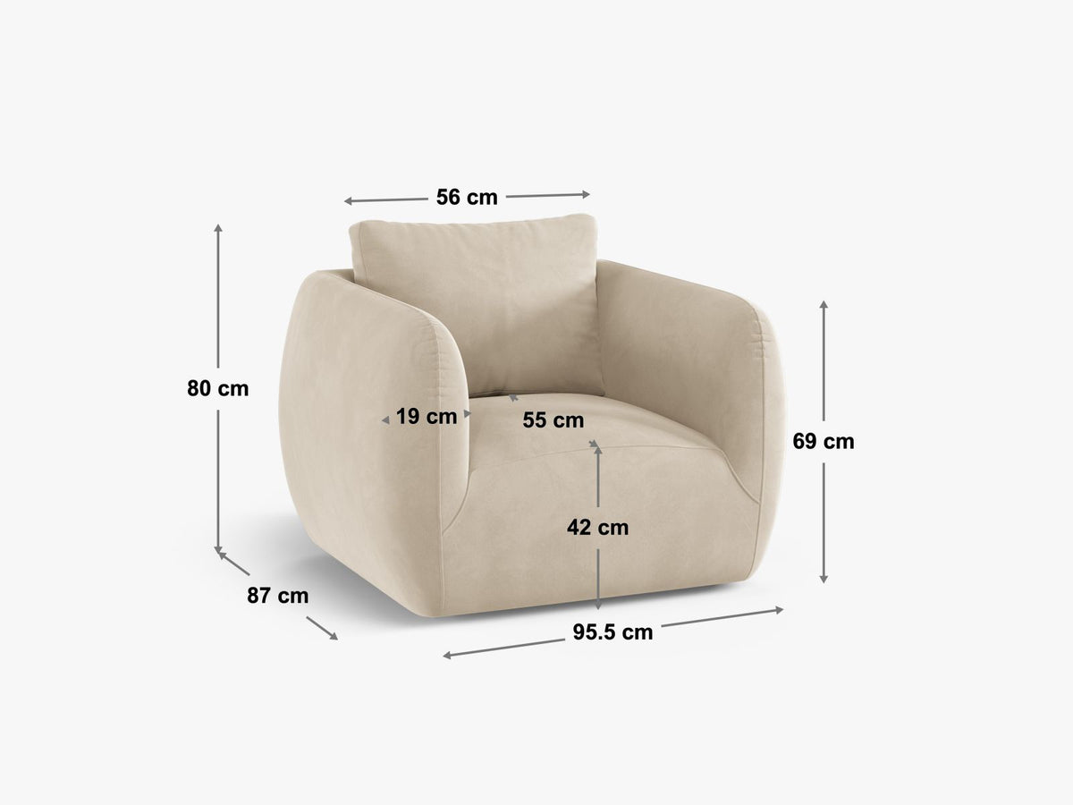 fotel-aksamitny-iga-terakota-ze-srebrna-podstawa rysunek techniczny