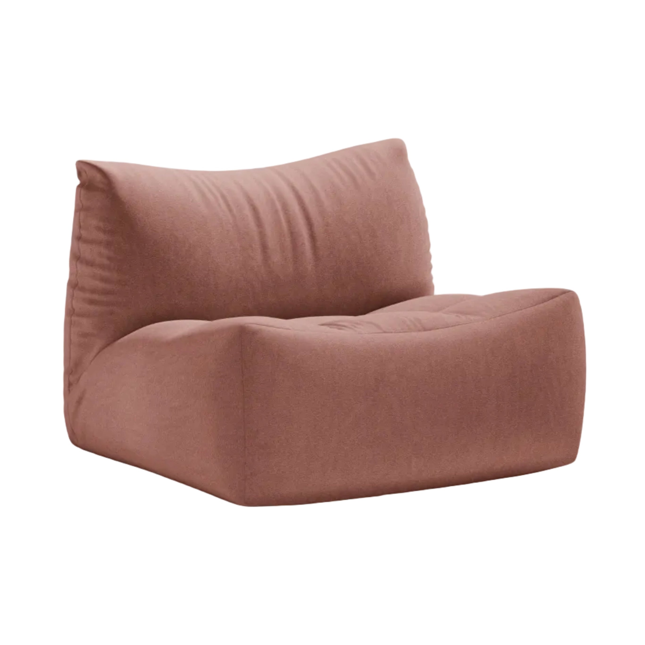 Fluwelen fauteuil TOVE roze flamingo