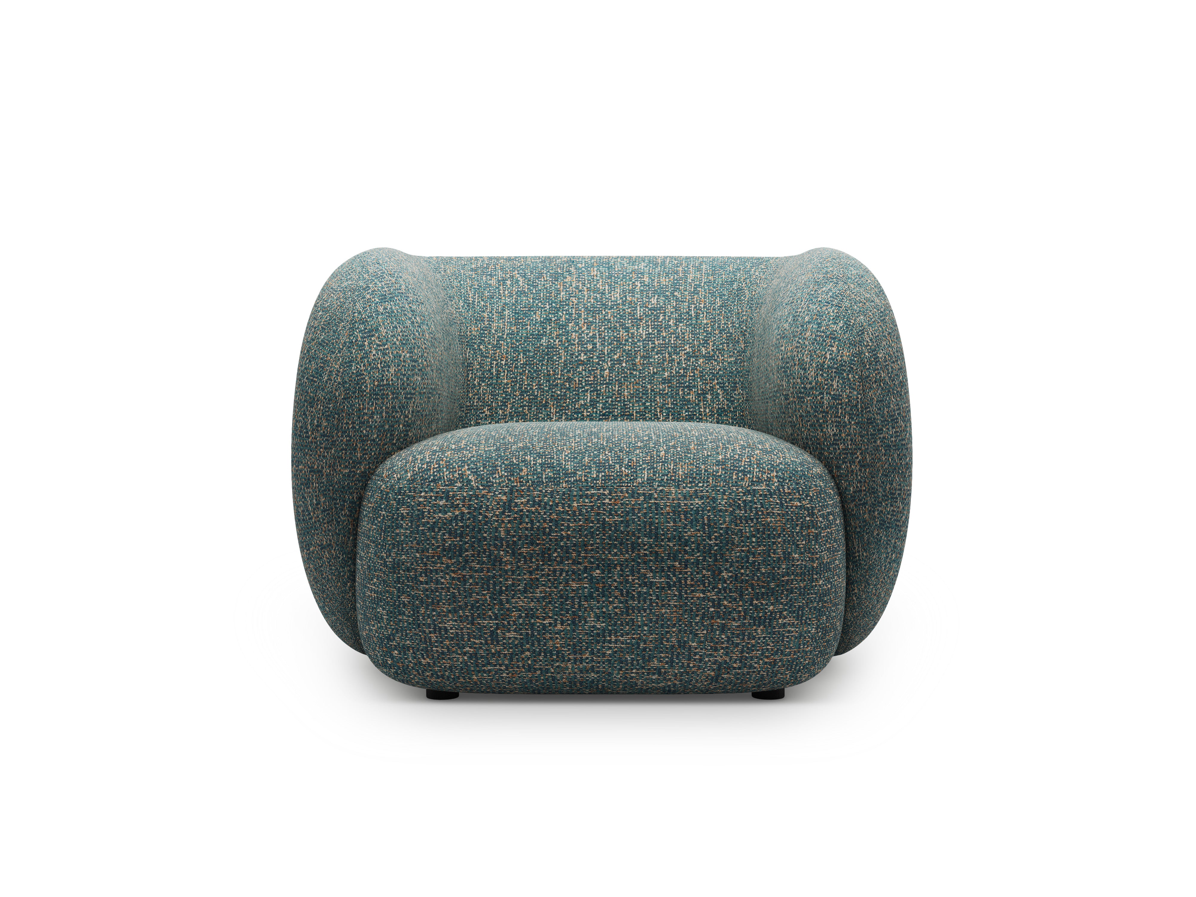 KATE Armchair Blue Melange