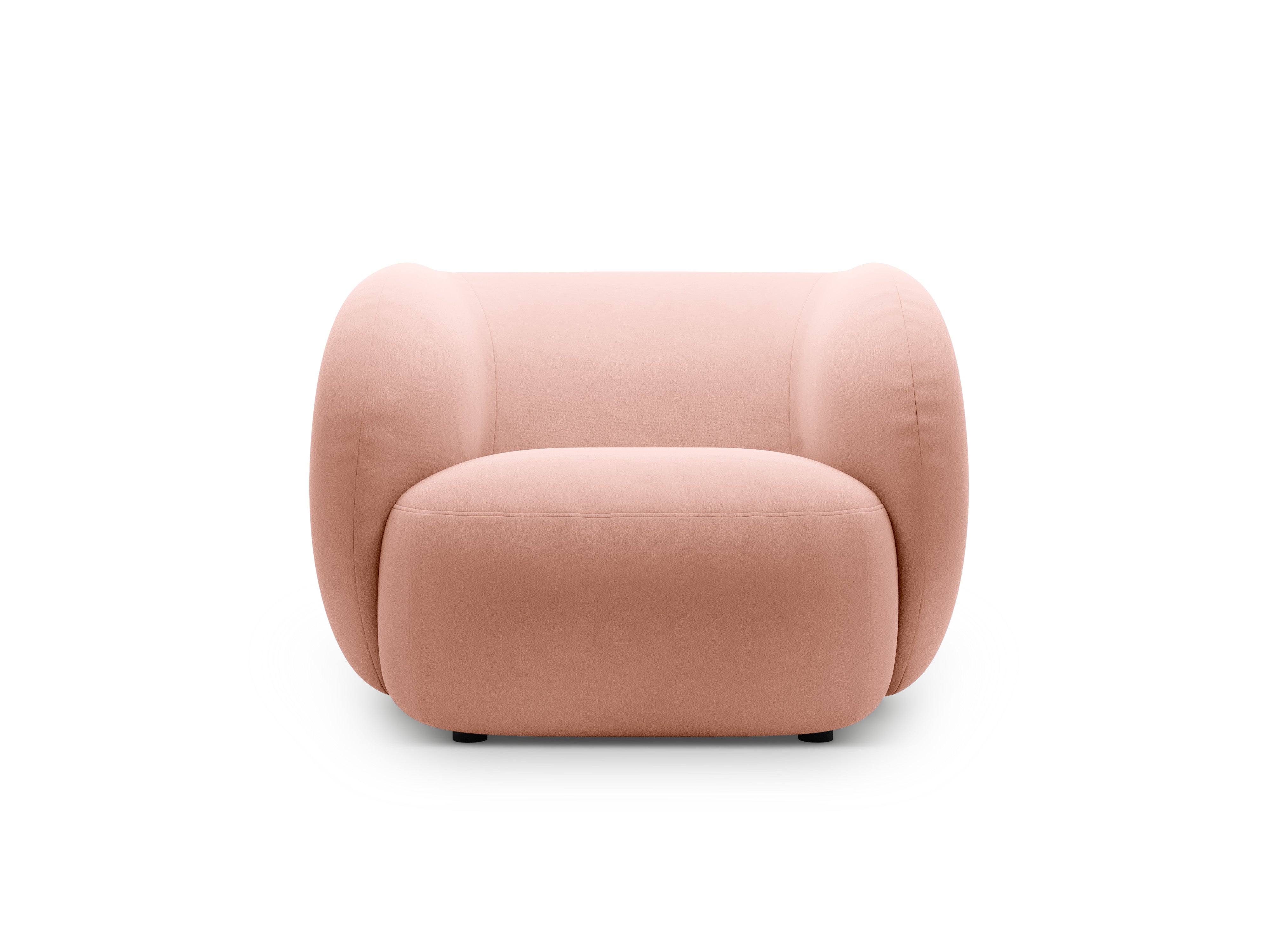 Velvet Armchair KATE Pink