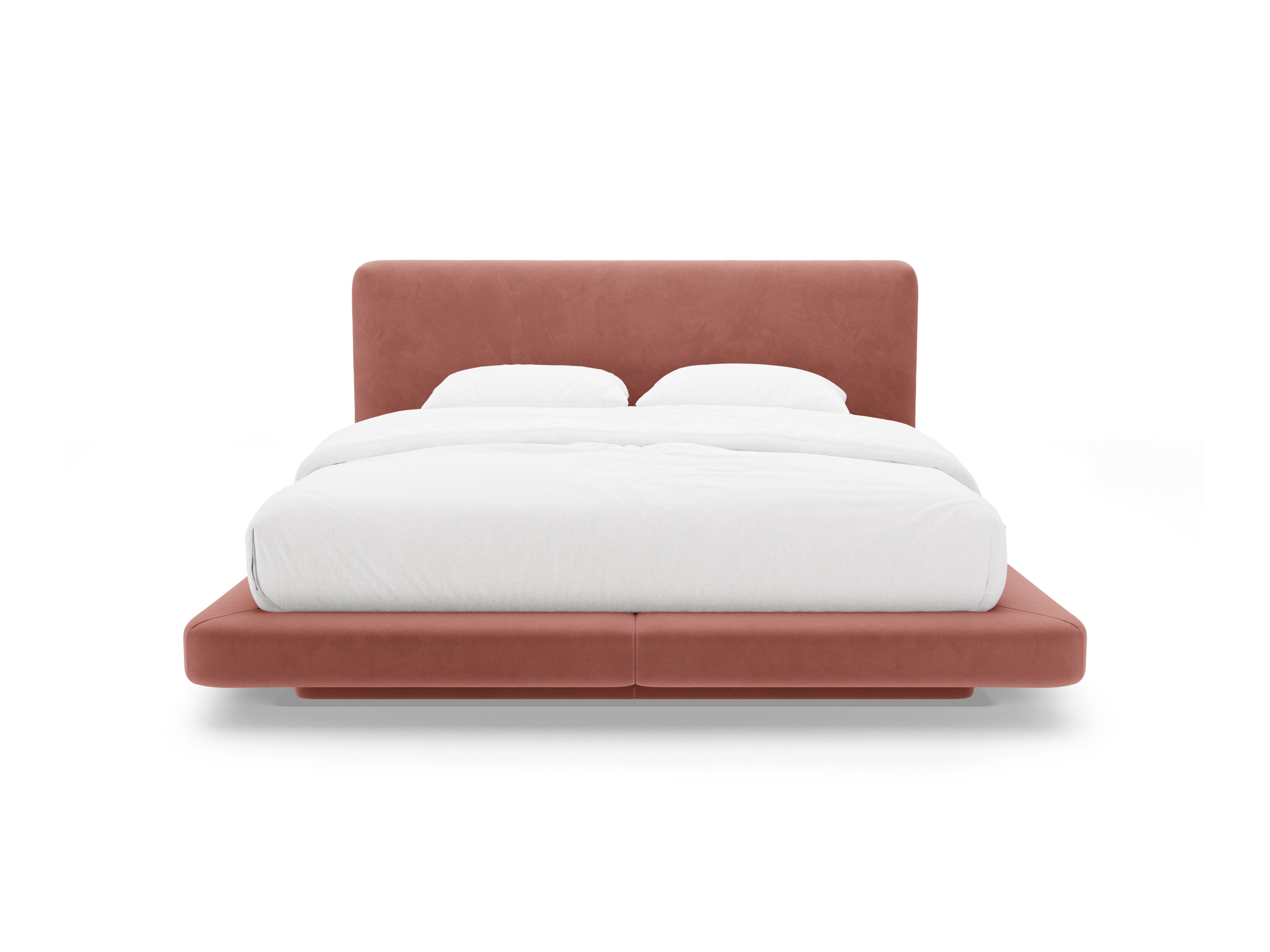 Samtbett LINEA rosa