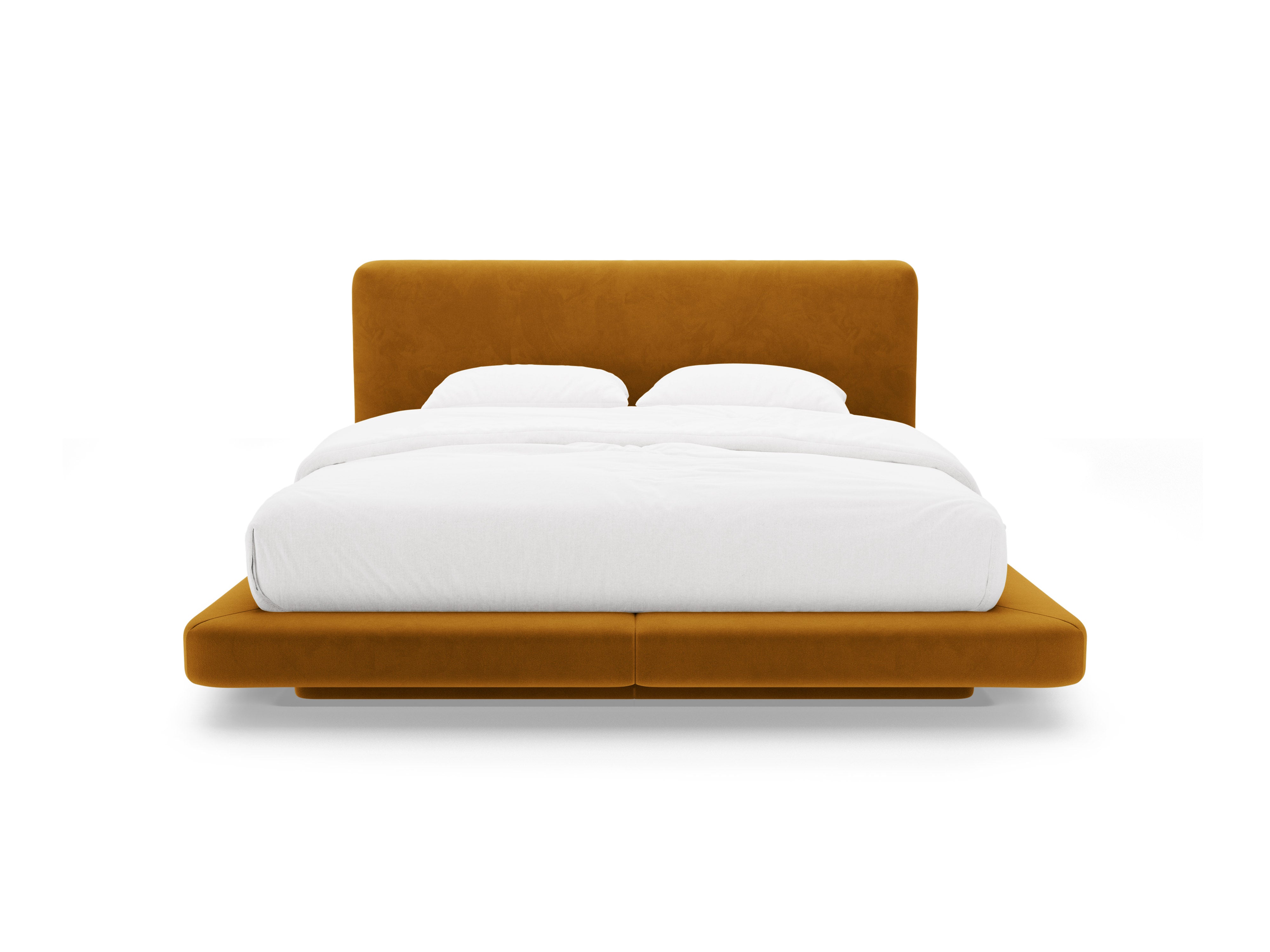 Samtbett LINEA senfgelb