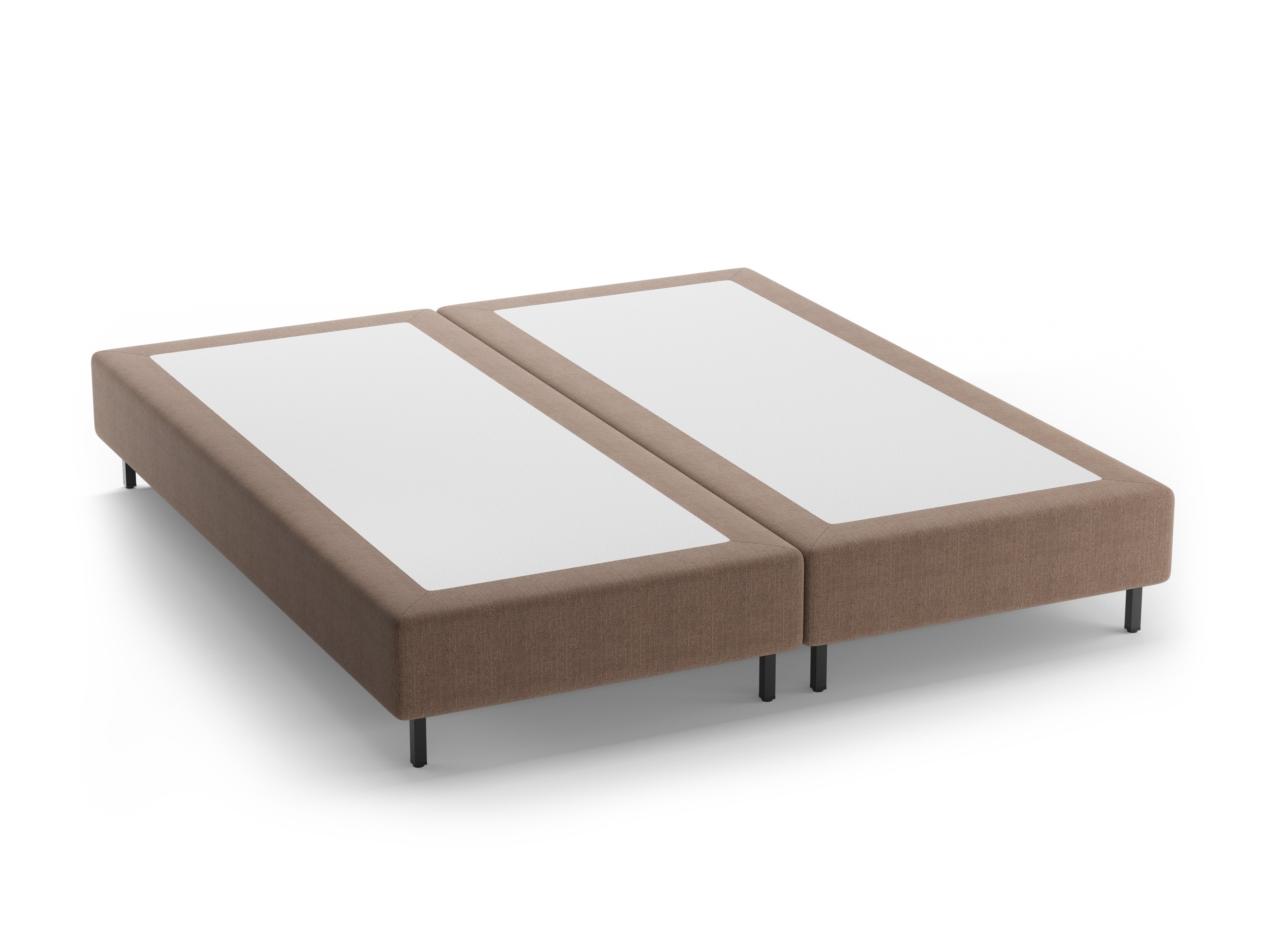 Bed WHALE lichtbruin
