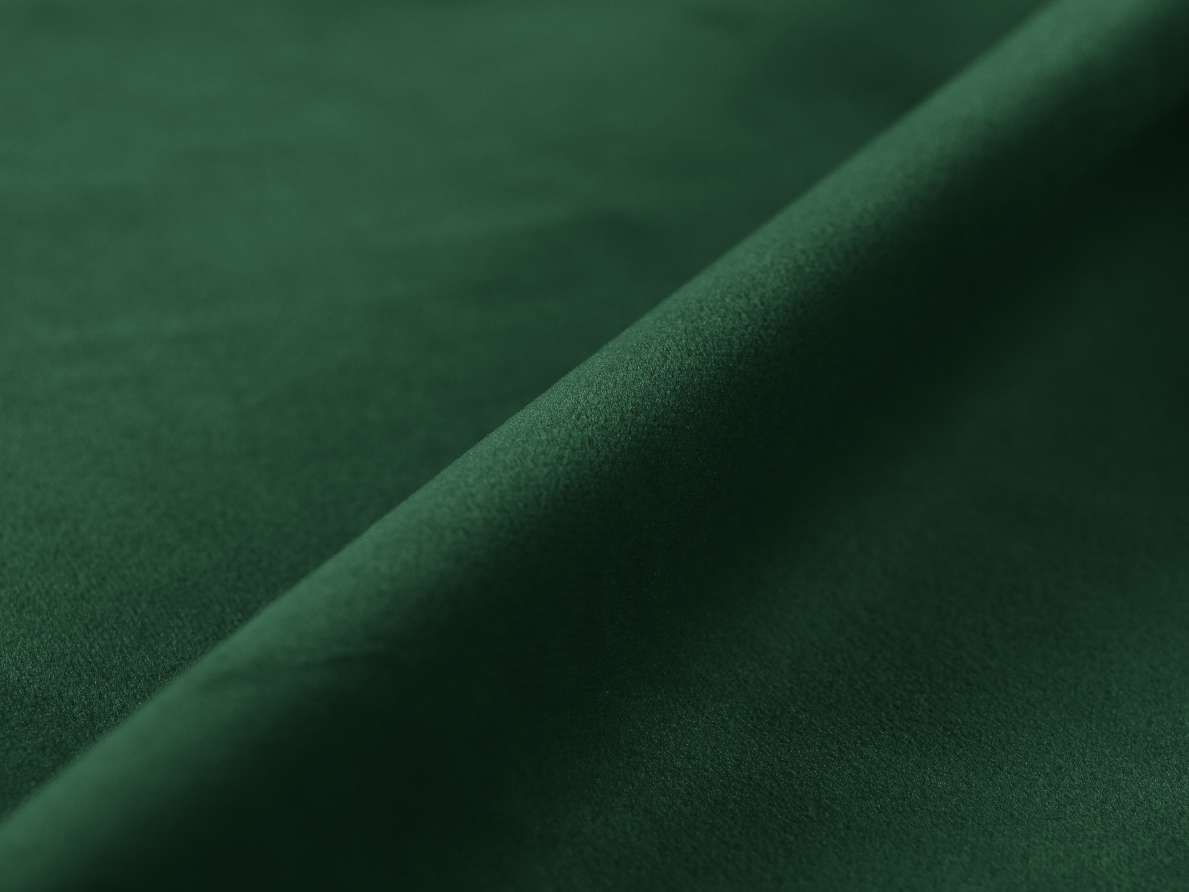 Fluwelen bed WHALE groen