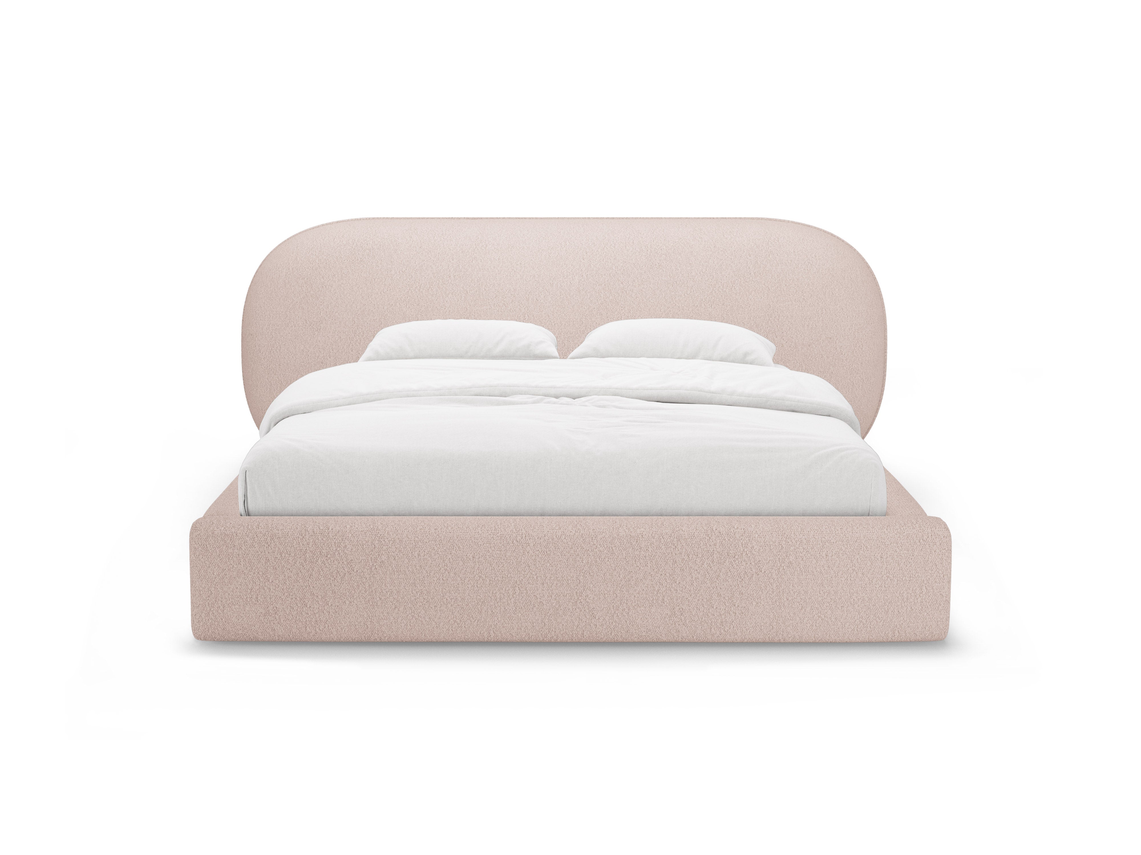 OVALO Bed Pink Boucle