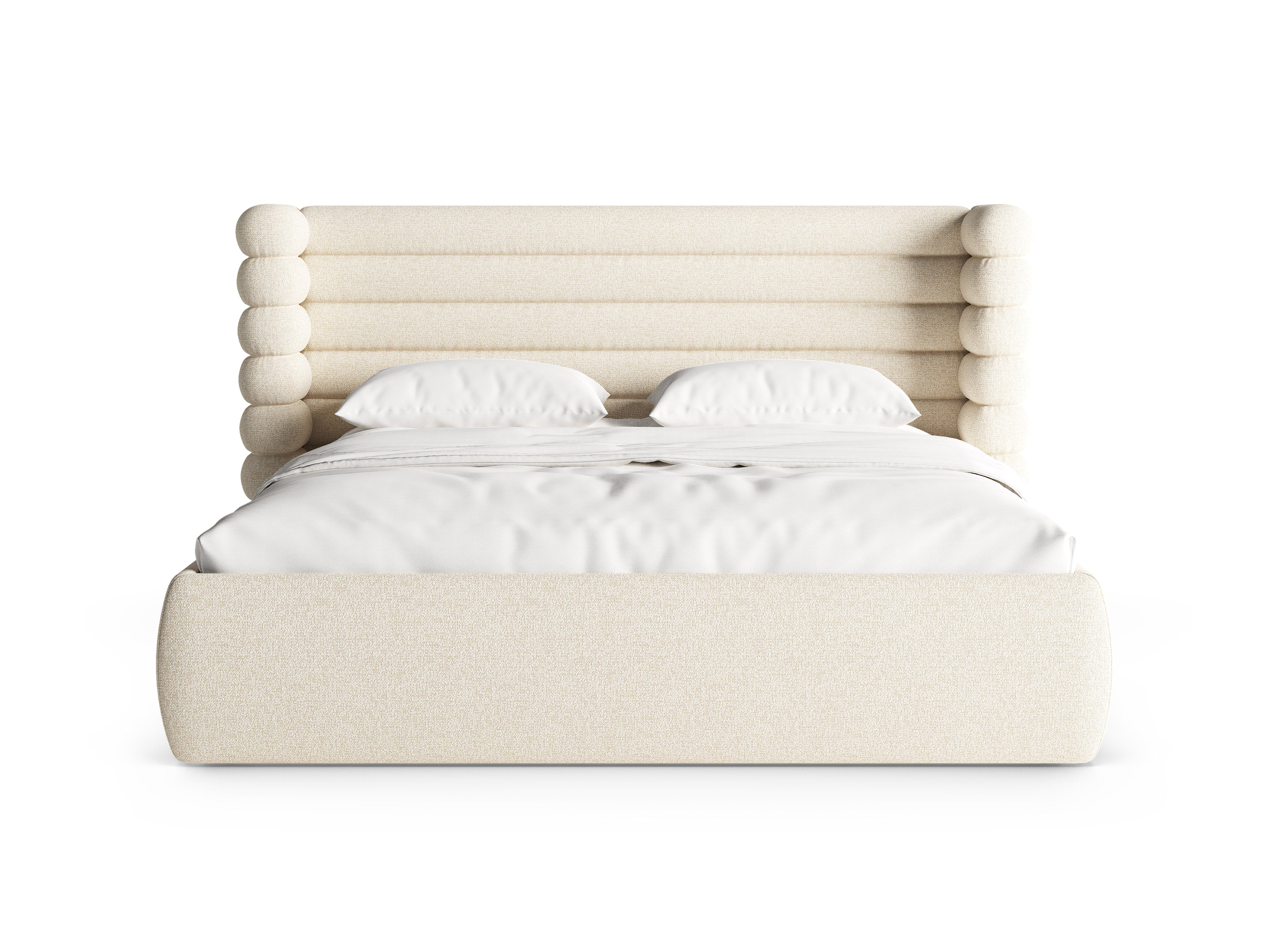 Bed MOUNT lichtbeige melange