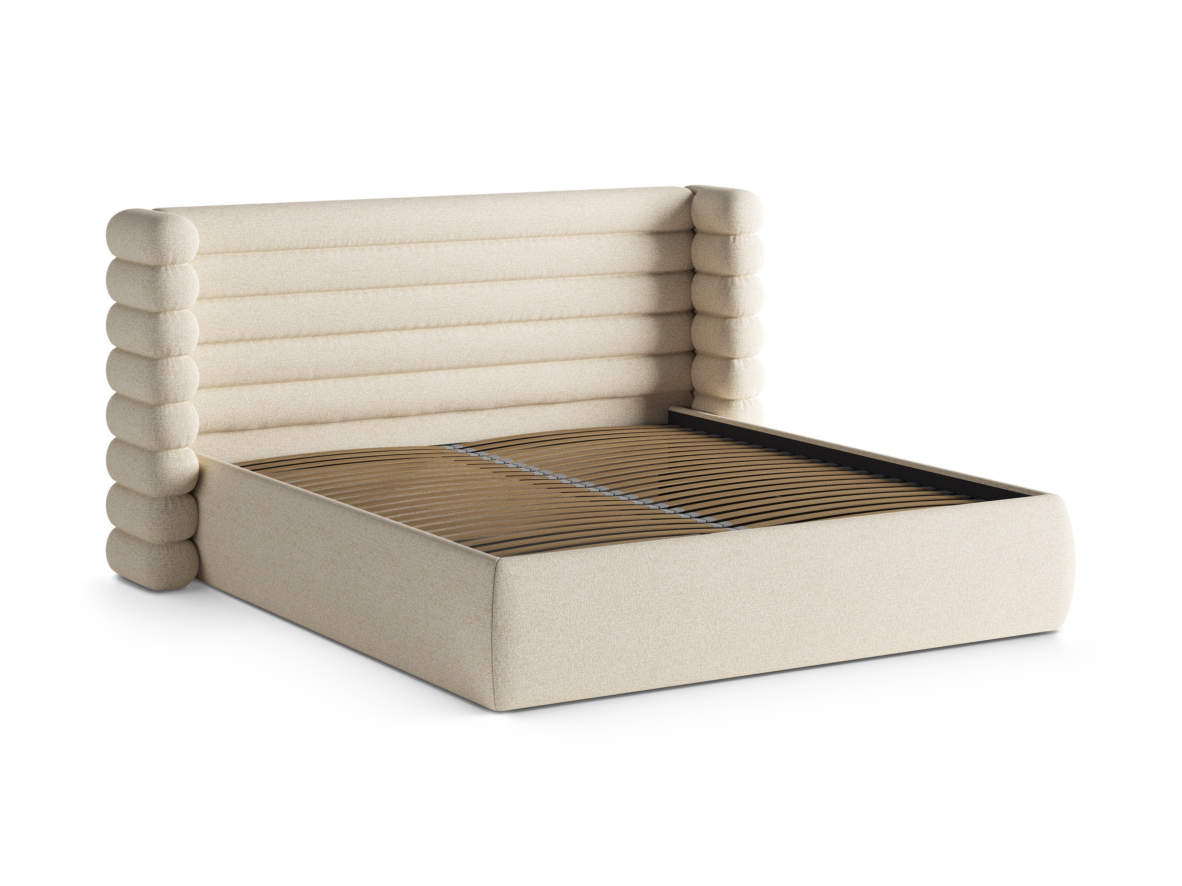 Bed MOUNT lichtbeige melange