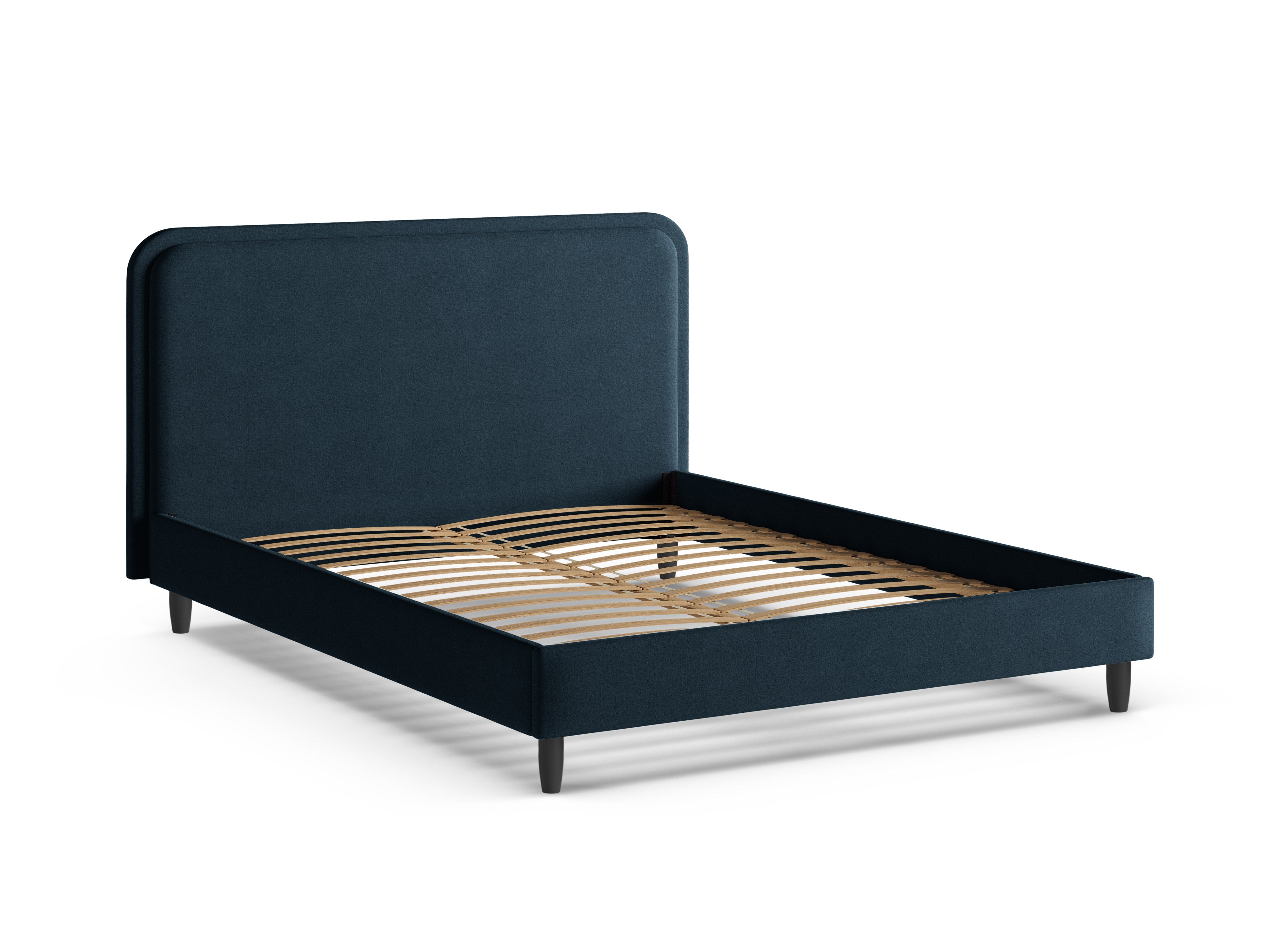 Bed AVELINE zeeblauw