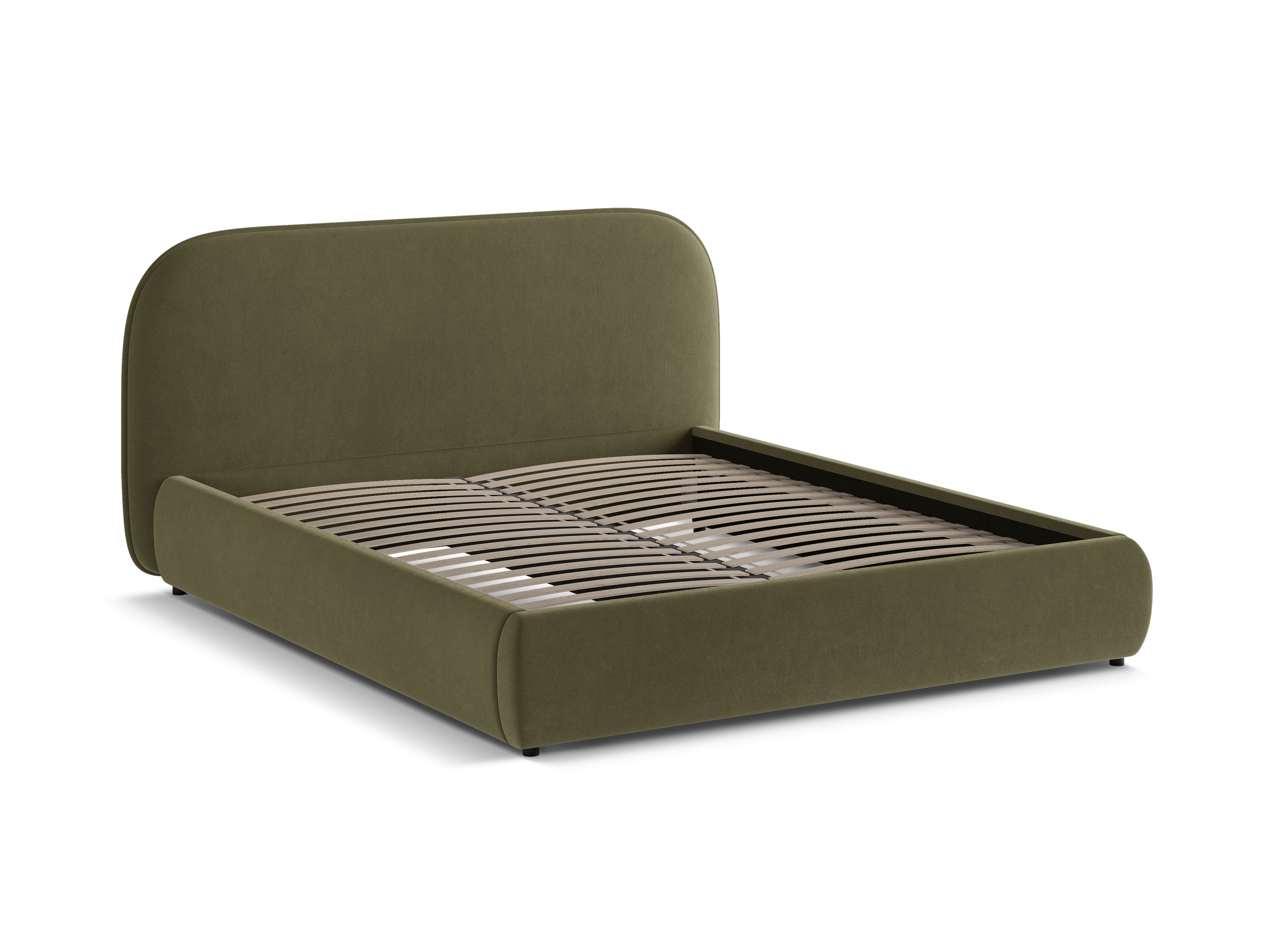 Velvet bed MURADA groen