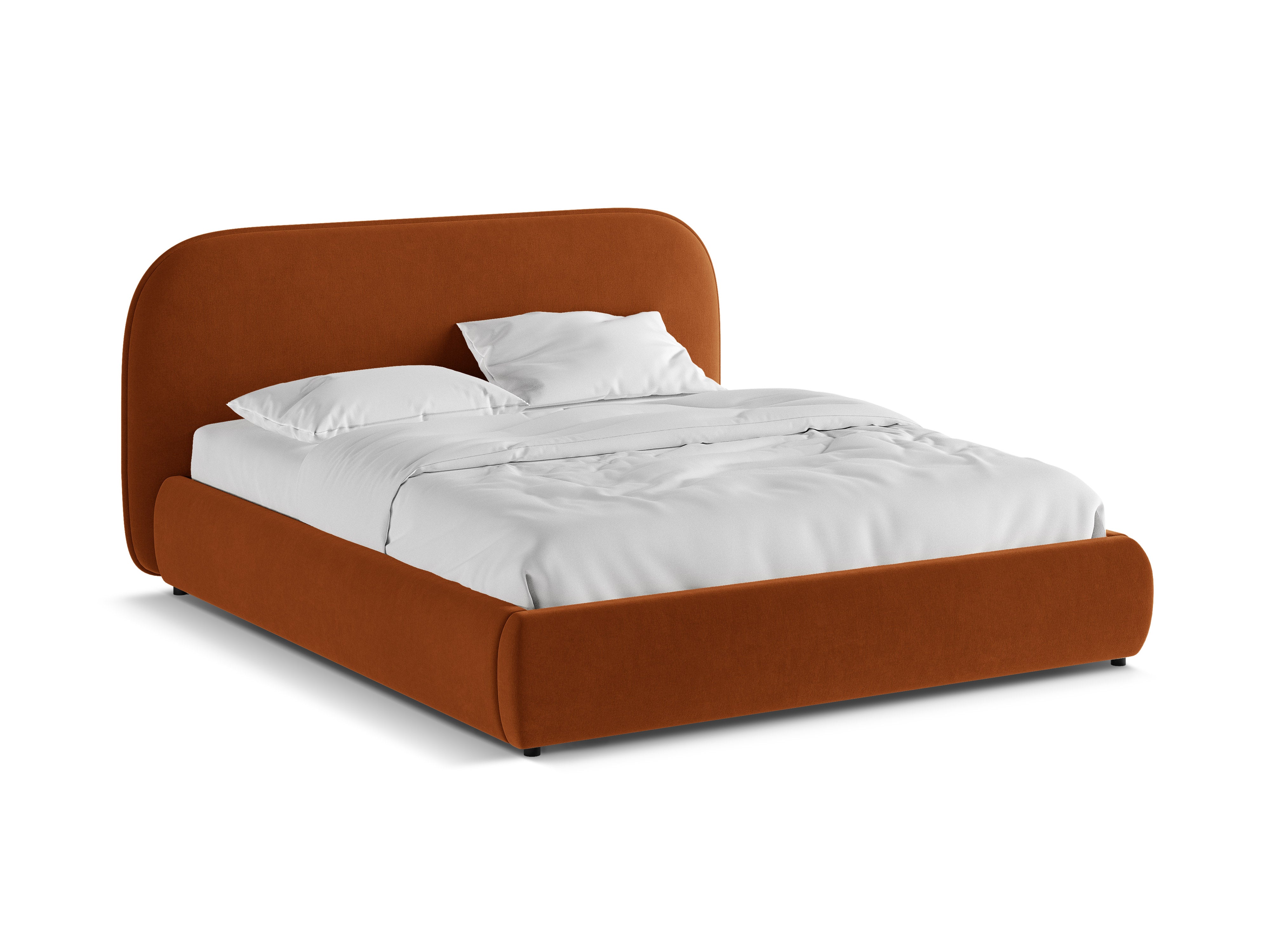 Samtbett MURADA Terrakotta