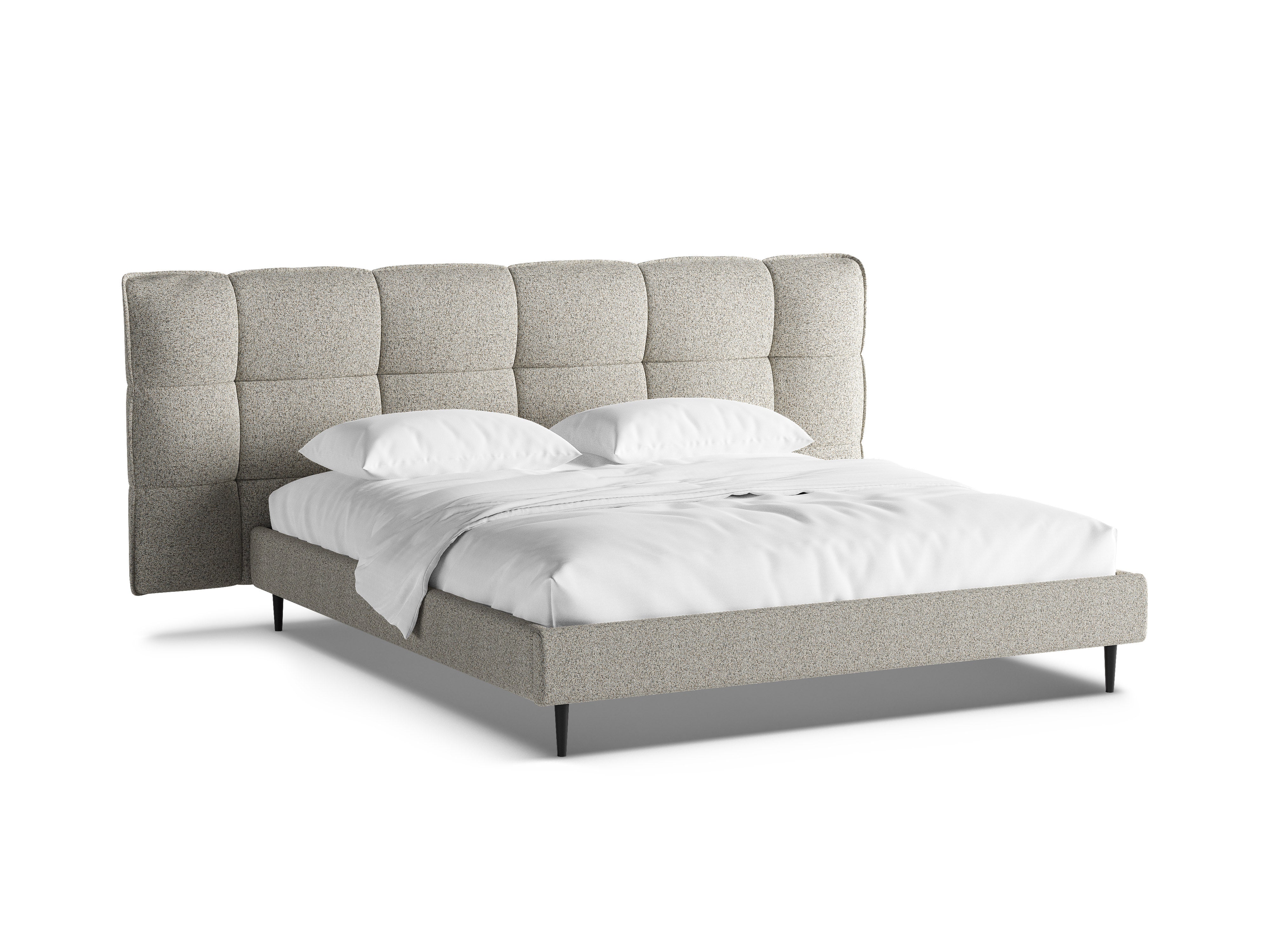 Bed ERIC beige melange