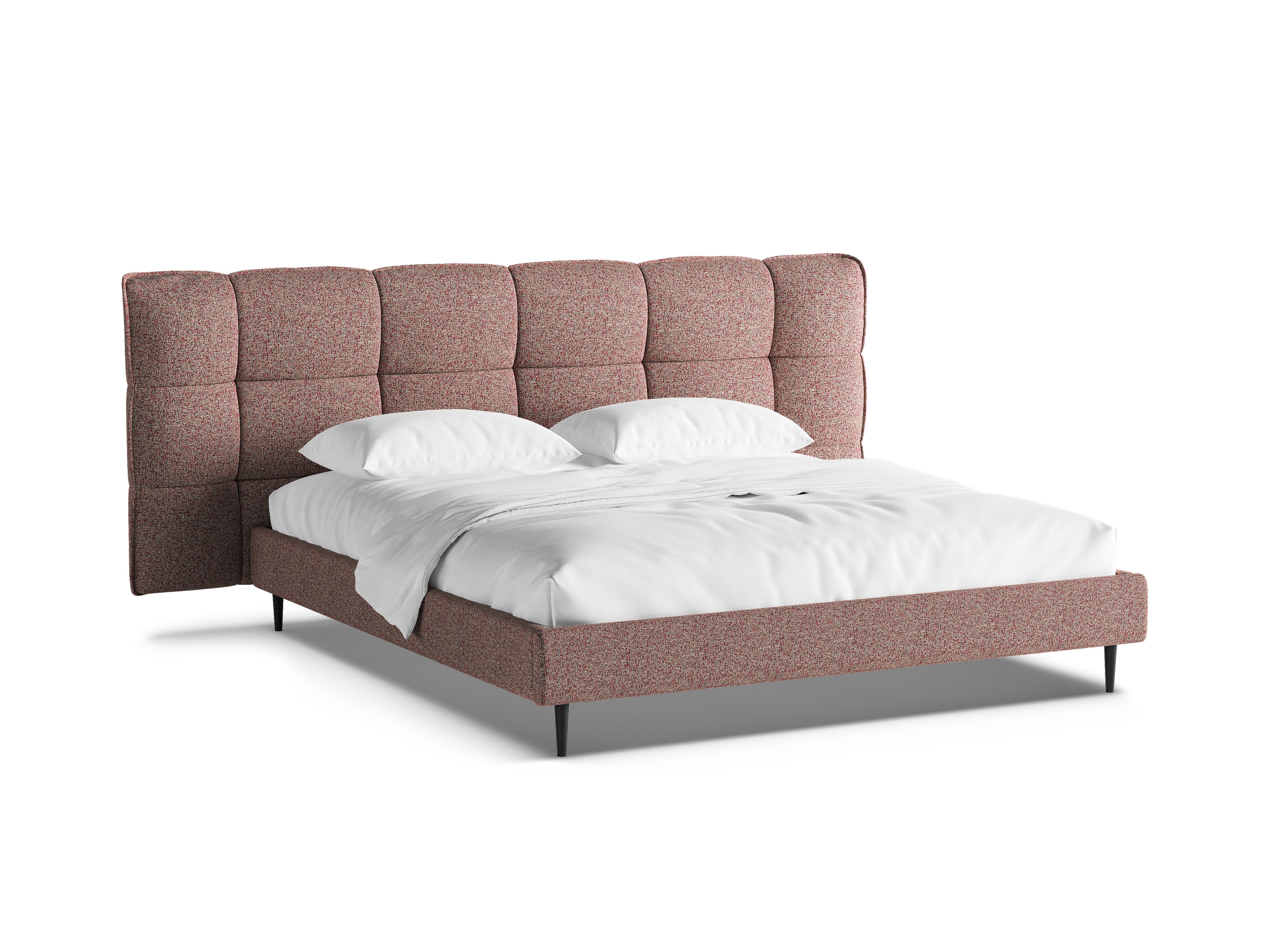 Bed ERIC roze melange