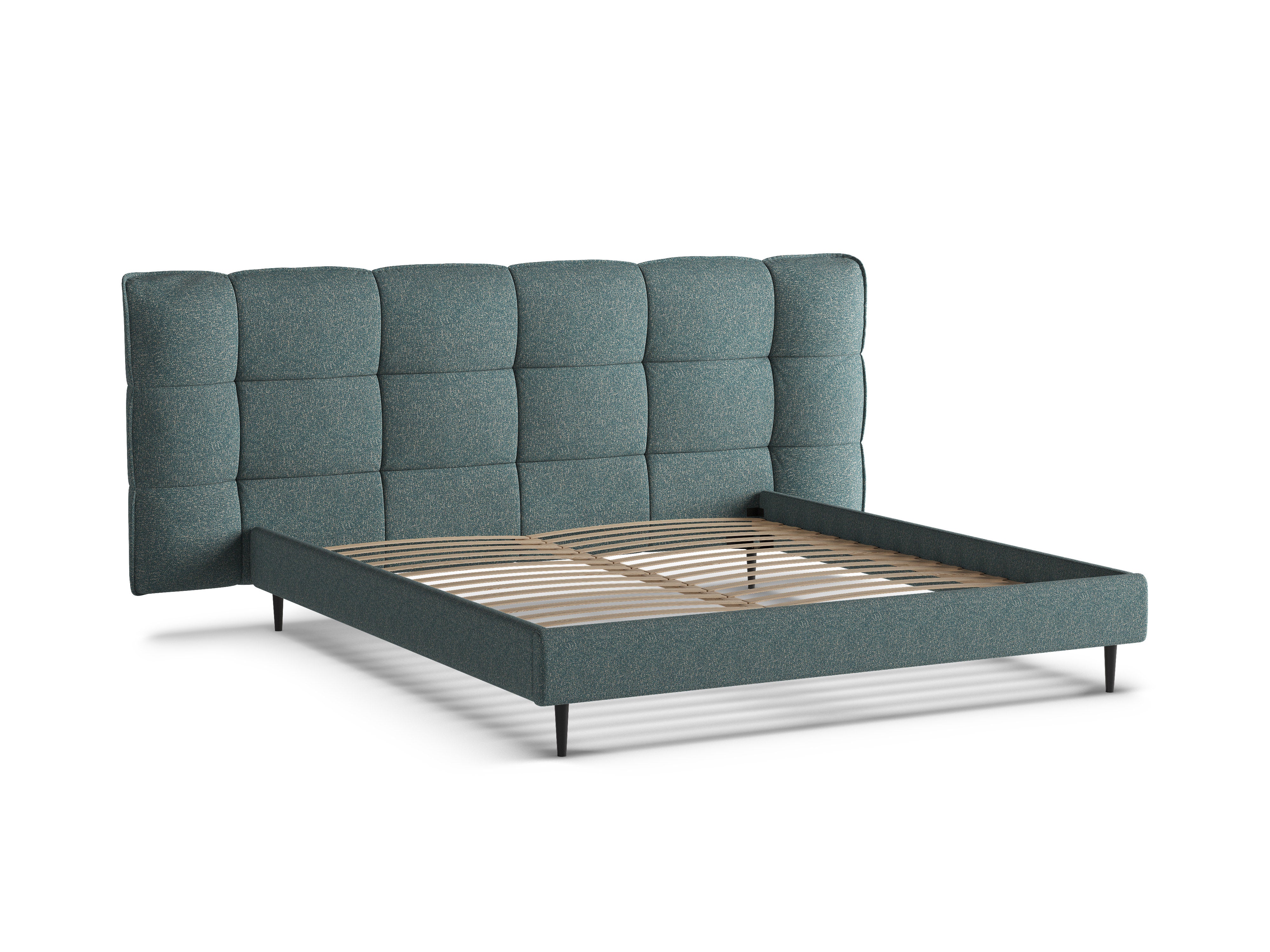 Bett ERIC blauer Melange