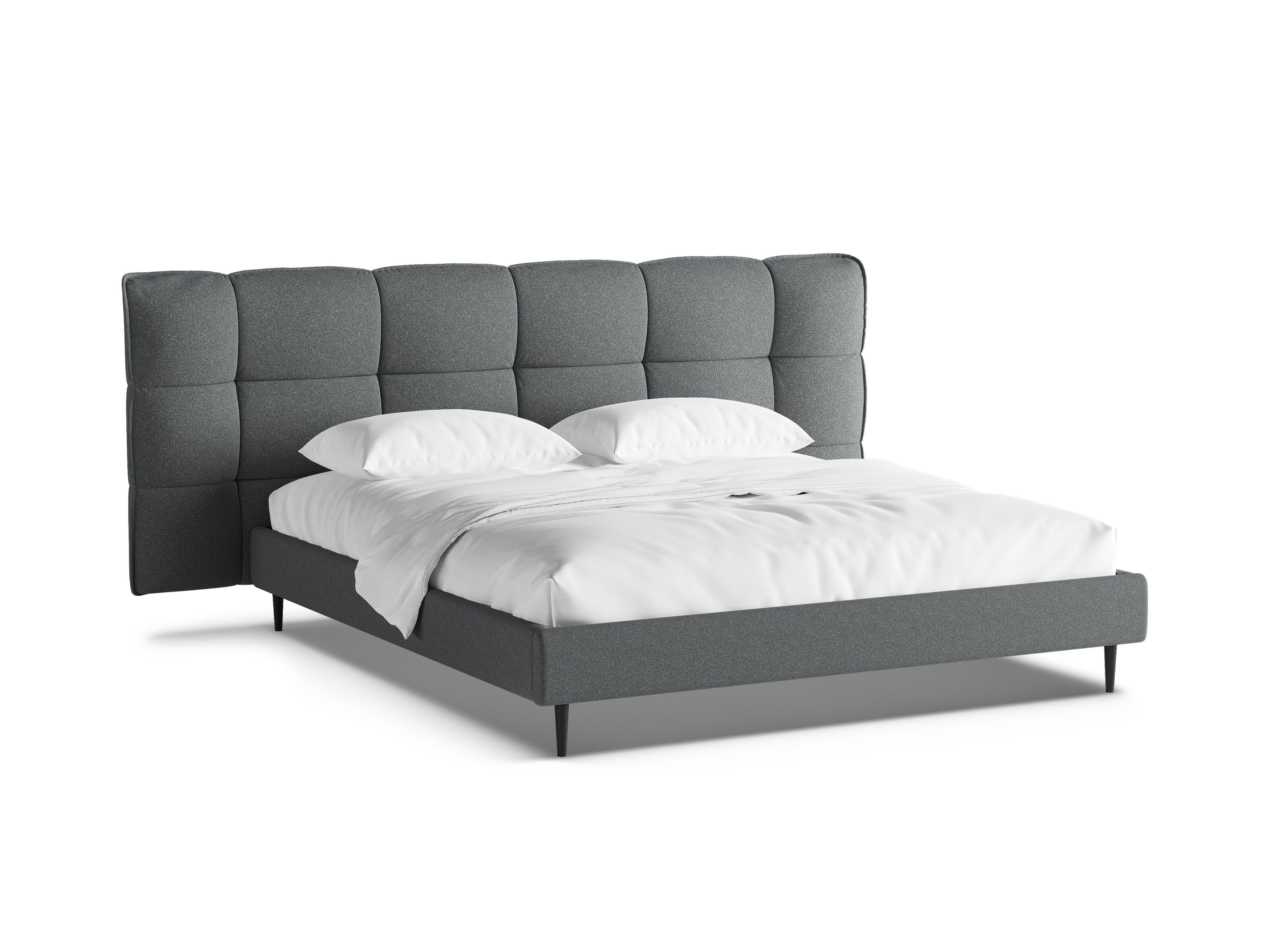 ERIC Bed Dark Gray Melange