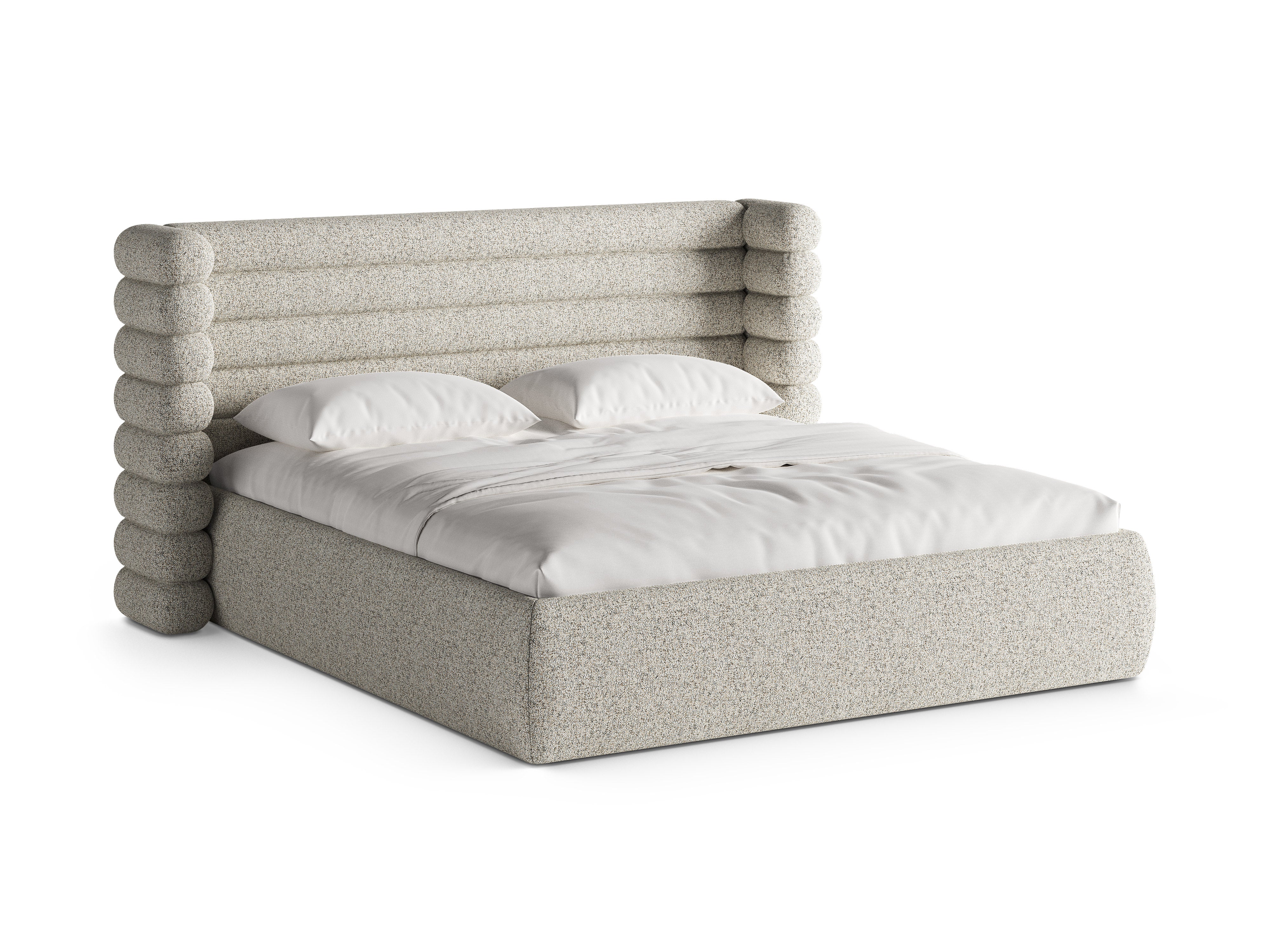 MOUNT Bed Beige Mélange