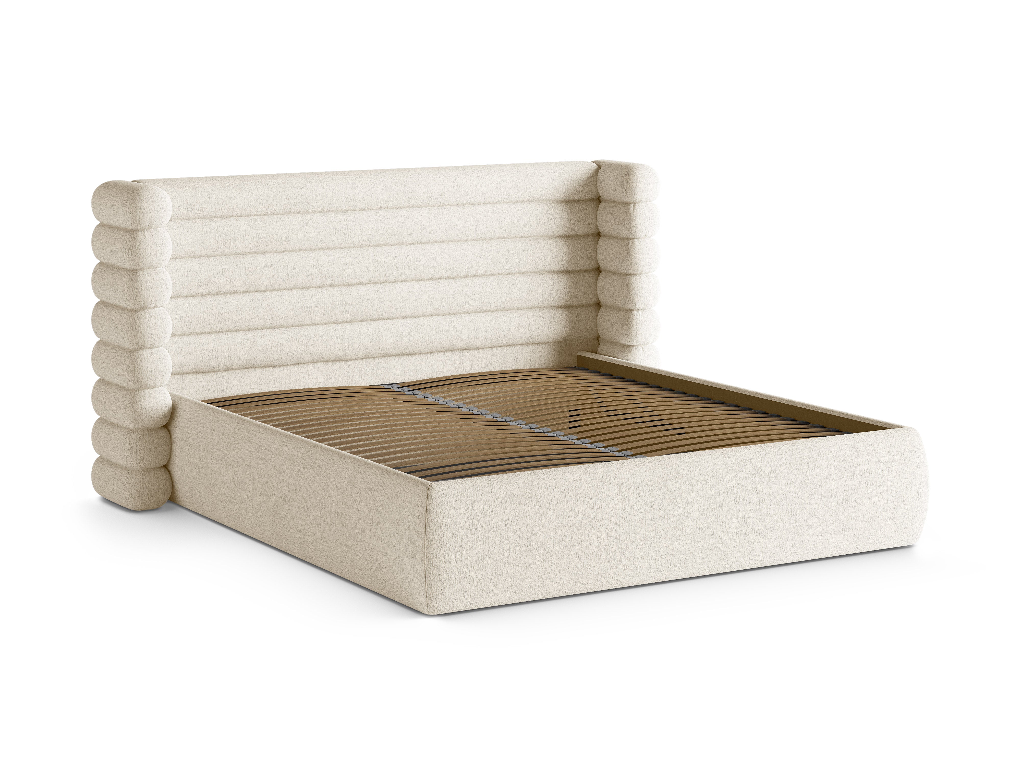 MOUNT Bed Ivory Boucle